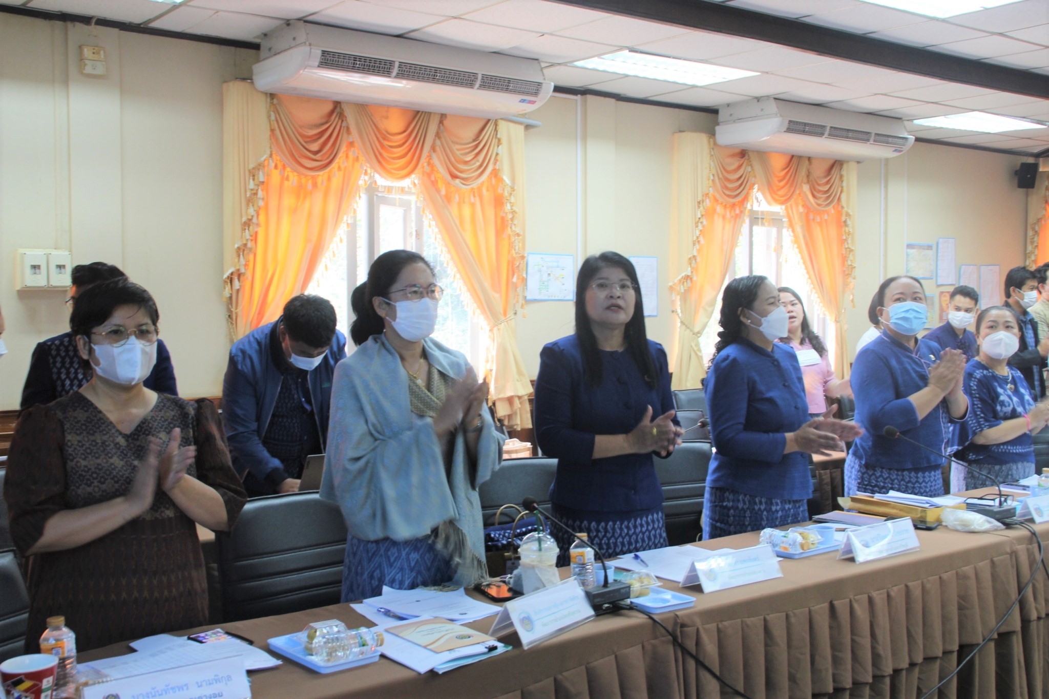 พช.สกลนคร : ประชุมผู้บริหารและนักวิชาการพัฒนาชุมชนจังหวัดสกลนคร ครั้งที่ 1/2566