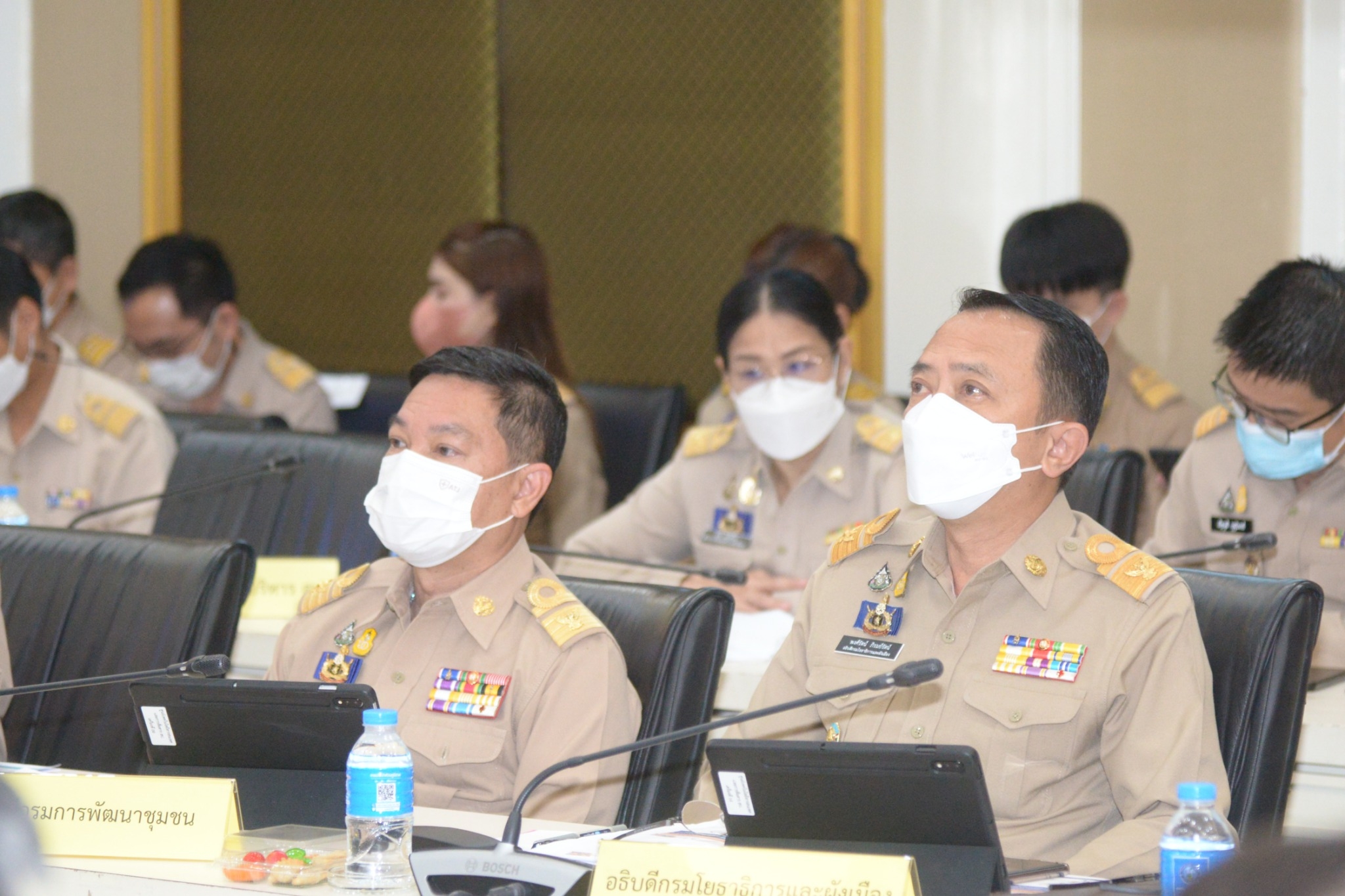 จังหวัดสกลนคร : ร่วมประชุมขับเคลื่อนและติดตามงานนโยบายของรัฐบาล งานภารกิจสำคัญของกระทรวงมหาดไทย ประจำปีงบประมาณ พ.ศ. 2566 (VCS)