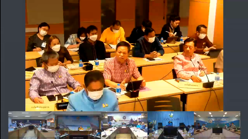จังหวัดสกลนคร : ร่วมประชุมขับเคลื่อนและติดตามงานนโยบายของรัฐบาล งานภารกิจสำคัญของกระทรวงมหาดไทย ประจำปีงบประมาณ พ.ศ. 2566 (VCS)