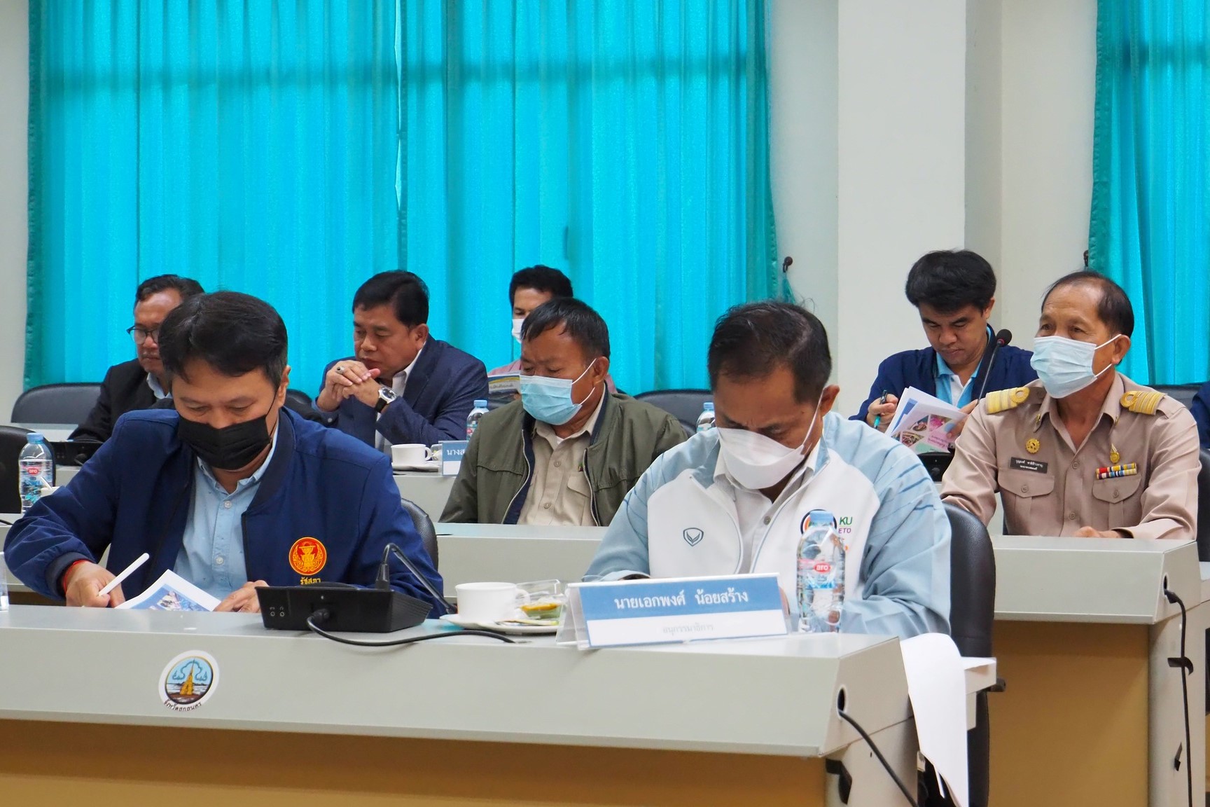 พช. สกลนคร : ร่วมต้อนรับคณะกรรมการธิการการแก้ไขปัญหาความยากจนและลดความเหลื่อมล้ำ วุฒิสภา ปฏิบัติภารกิจในพื้นที่จังหวัดสกลนคร