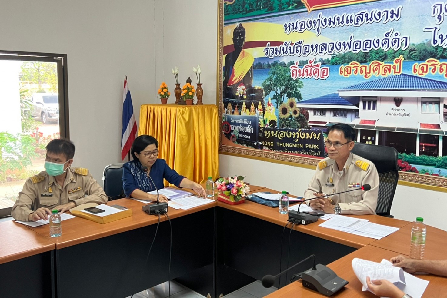 พช.สกลนคร : ลงพื้นที่สนับสนุนการขับเคลื่อนงานพัฒนาพัฒนาชุมชน