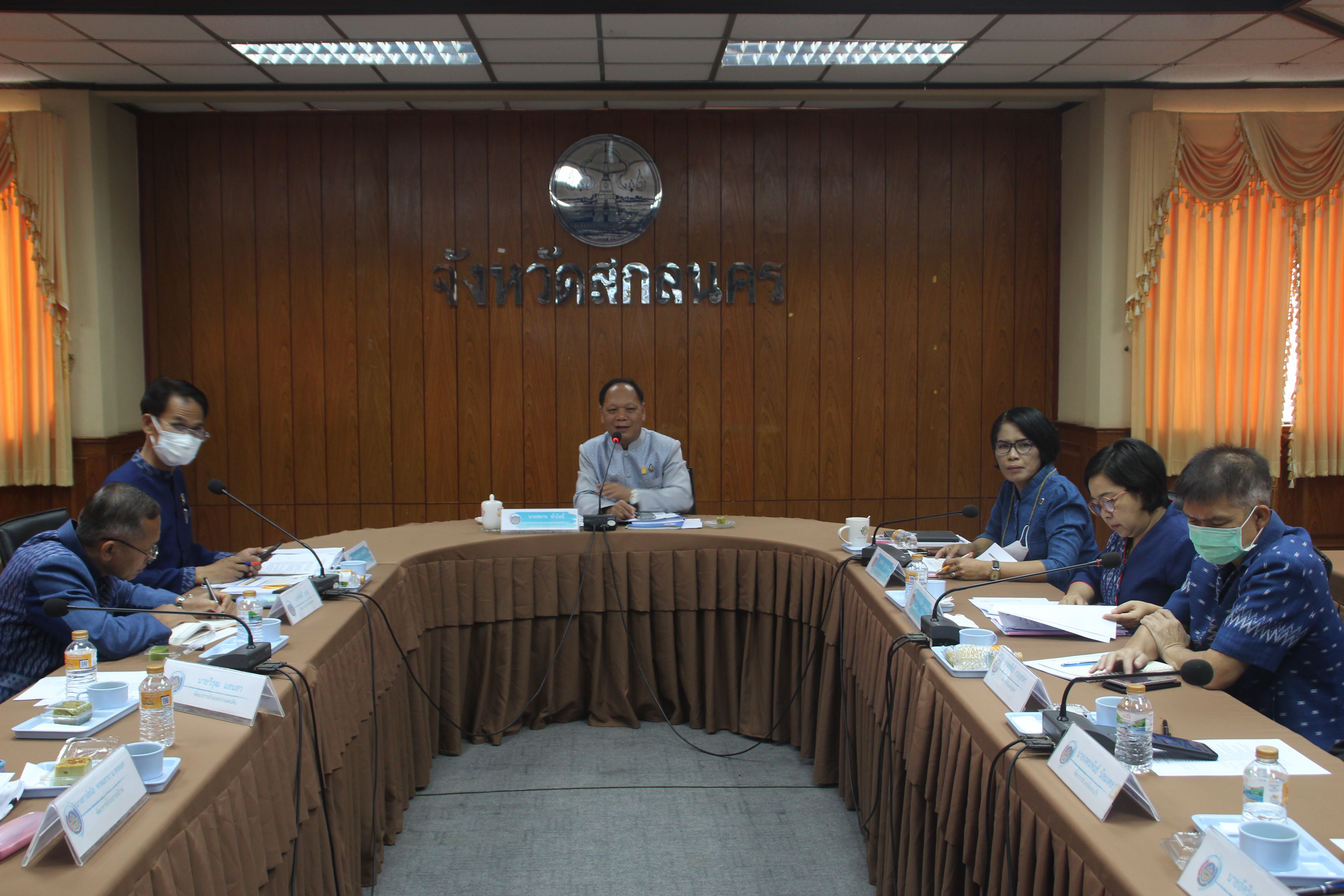 ผู้ตรวจราชการกรม กรมการพัฒนาชุมชน : ประชุมเชิงปฏิบัติการตรวจติดตามผลการดำเนินงานของหน่วยรับตรวจรายไตรมาส ครั้งที่ 2/2566 พร้อมลงพื้นที่สนันสนุนการขับเคลื่อนงานของจังหวัดสกลนคร