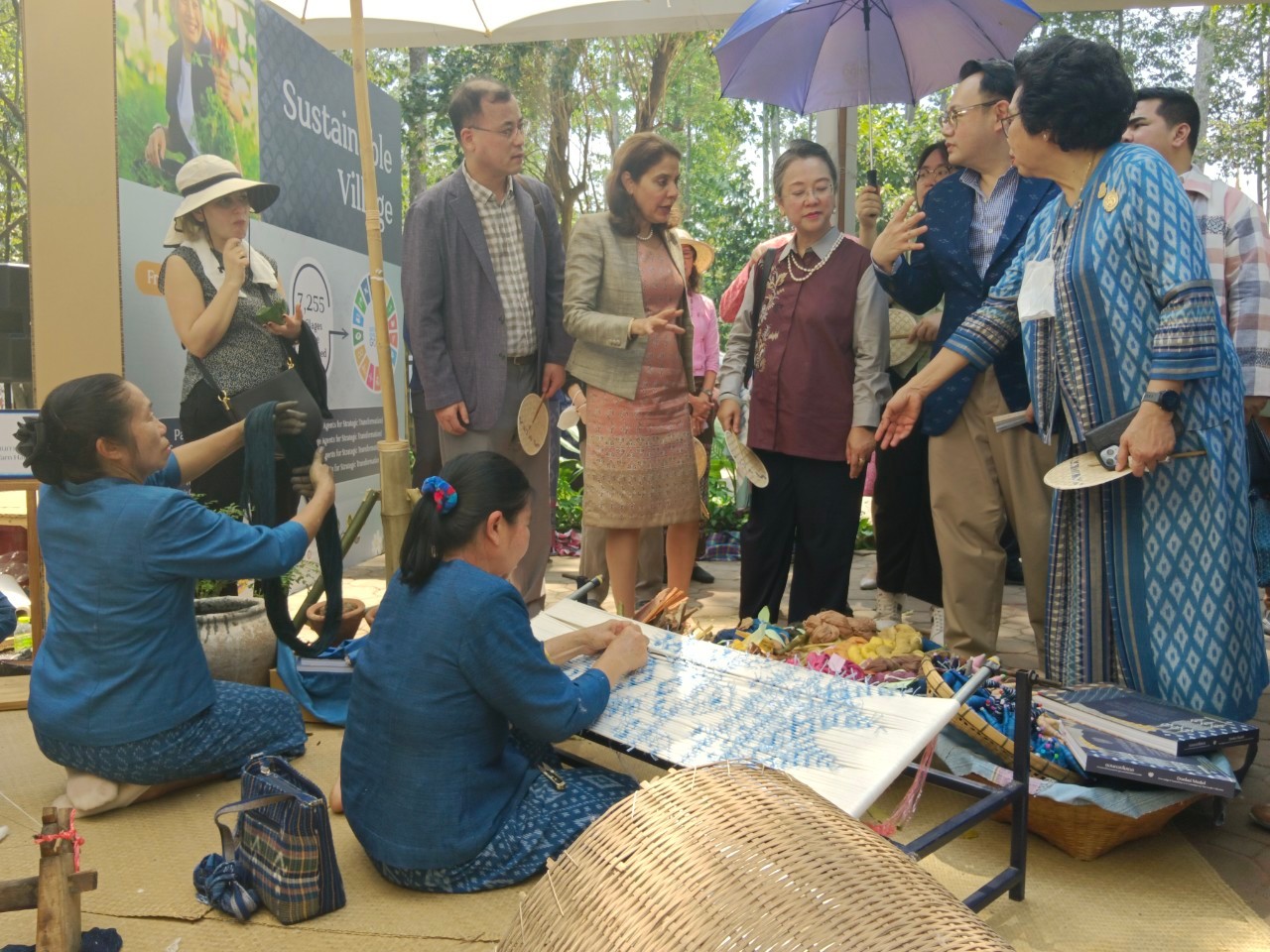 “ดอนกอยโมเดล” :  ร่วมรับคณะผู้บริหารระดับสูงขององค์การสหประชาชาติ (UN) เยี่ยมชมการขับเคลื่อนเป้าหมายการพัฒนาที่ยั่งยืน (SDGs)