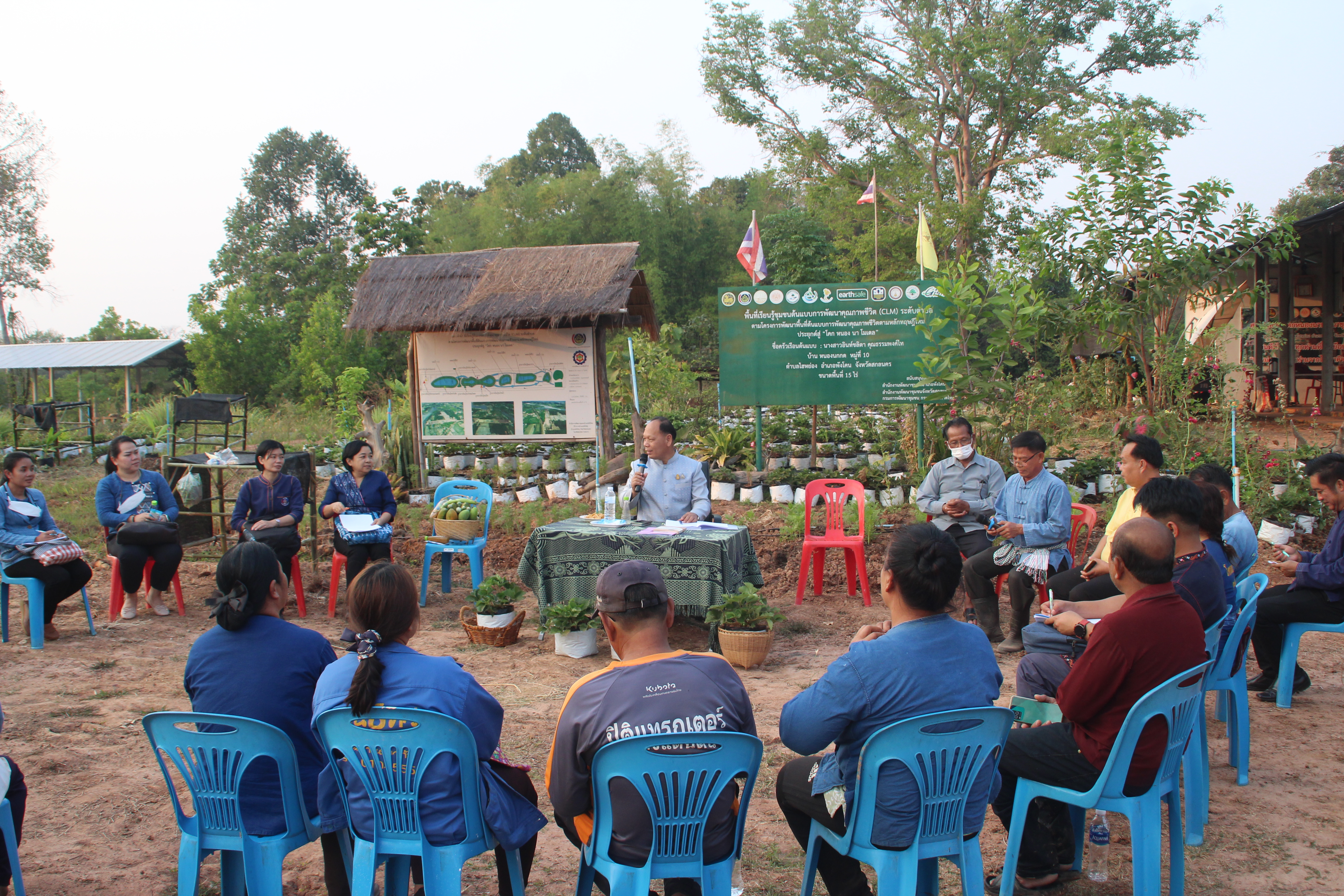 ผู้ตรวจราชการกรม กรมการพัฒนาชุมชน : ประชุมเชิงปฏิบัติการตรวจติดตามผลการดำเนินงานของหน่วยรับตรวจรายไตรมาส ครั้งที่ 2/2566 พร้อมลงพื้นที่สนันสนุนการขับเคลื่อนงานของจังหวัดสกลนคร