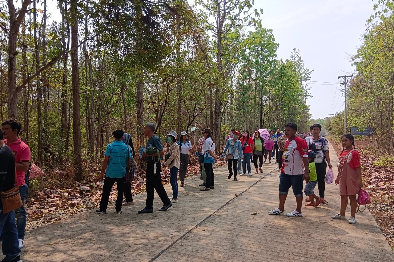 ดอนกอย หมู่บ้านพัฒนาที่ยั่งยืน (Sustainable Village) : ต้อนรับคณะผู้บริหาร สมาชิกสภาองค์การบริหารส่วนตำบลหนองยาง อำเภอหนองฉาง จังหวัดอุทัยธานี