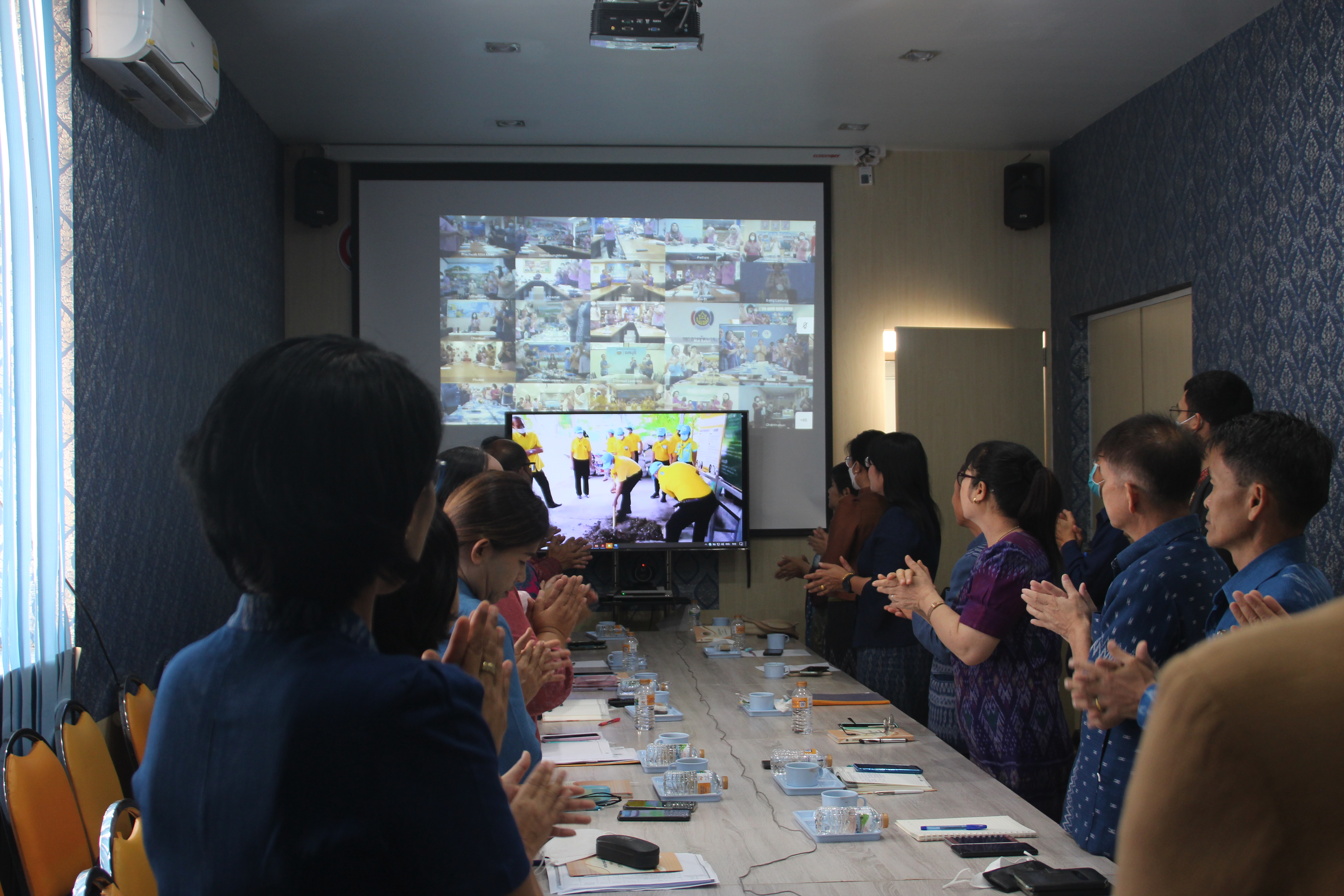 พช.สกลนคร : ร่วมประชุมกรมการพัฒนาชุมชน กระทรวงมหาดไทย ครั้งที่ 3/2566 ผ่านระบบ Conference