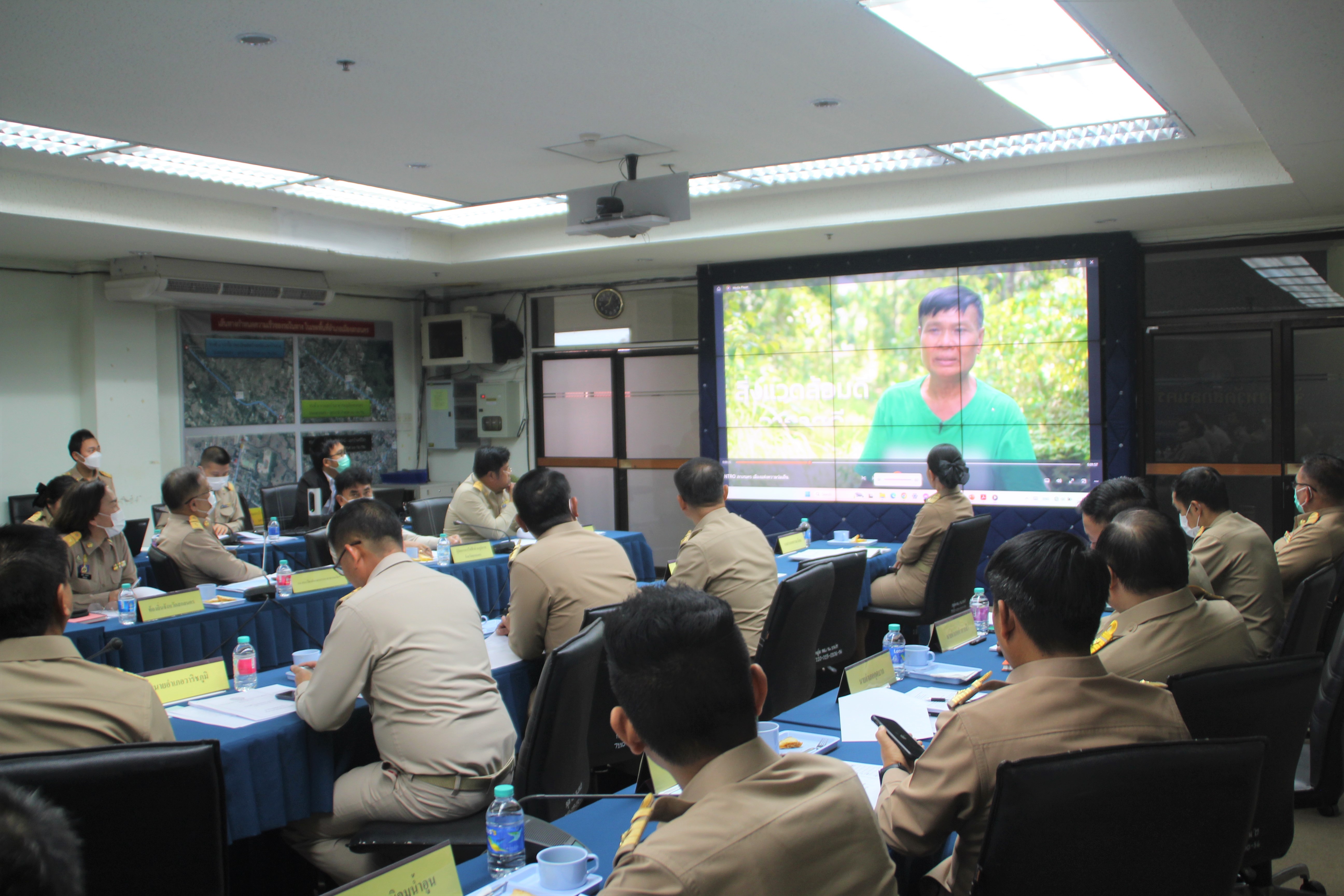 จังหวัดสกลนคร : จัดประชุมหัวหน้าหน่วยงานสังกัดกระทรวงมหาดไทยและนายอำเภอ ประจำเดือนมีนาคม 2566