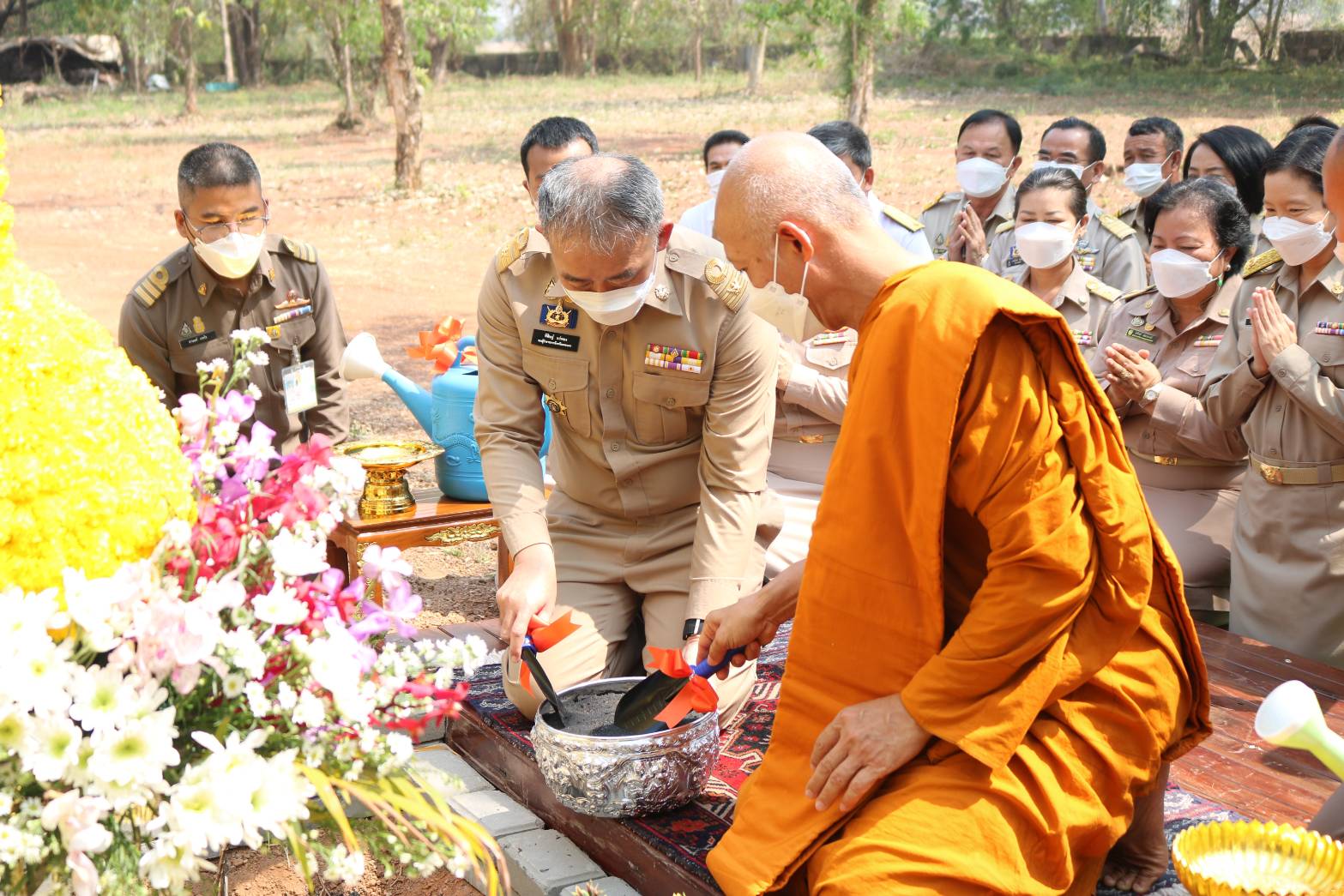 จังหวัดสกลนคร : จัดพิธีปลูกต้นพระศรีมหาโพธิ์ เพื่อน้อมถวายพระราชกุศลแด่สมเด็จพระเจ้าลูกเธอ เจ้าฟ้าพัชรกิติยาภา นเรนทิราเทพยวดี กรมหลวงราชสาริณีสิริพัชร มหาวัชรราชธิดา