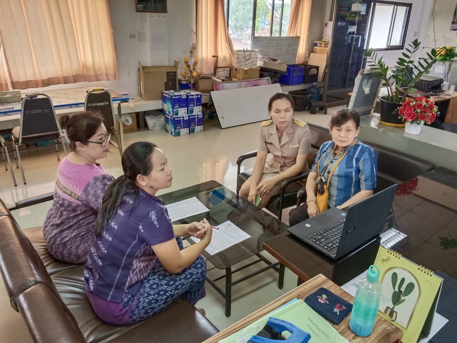 พช. สกลนคร ร่วมประชุมกรมการพัฒนาชุมชน ครั้งที่ 4/2565 ผ่านระบบการประชุมทางไกล Video Conference