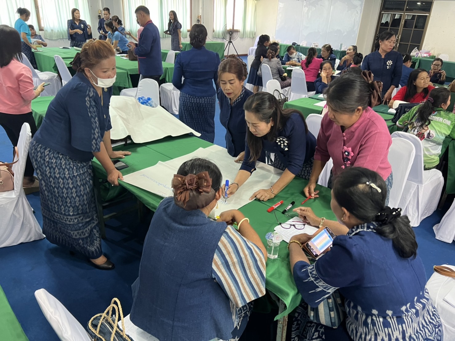จังหวัดสกลนคร : ดำเนินโครงการเพิ่มประสิทธิภาพการปฏิบัติงานกองทุนพัฒนาบทบาทสตรีแก่กลไกการขับเคลื่อนกองทุนพัฒนาบทบาทสตรีระดับจังหวัด