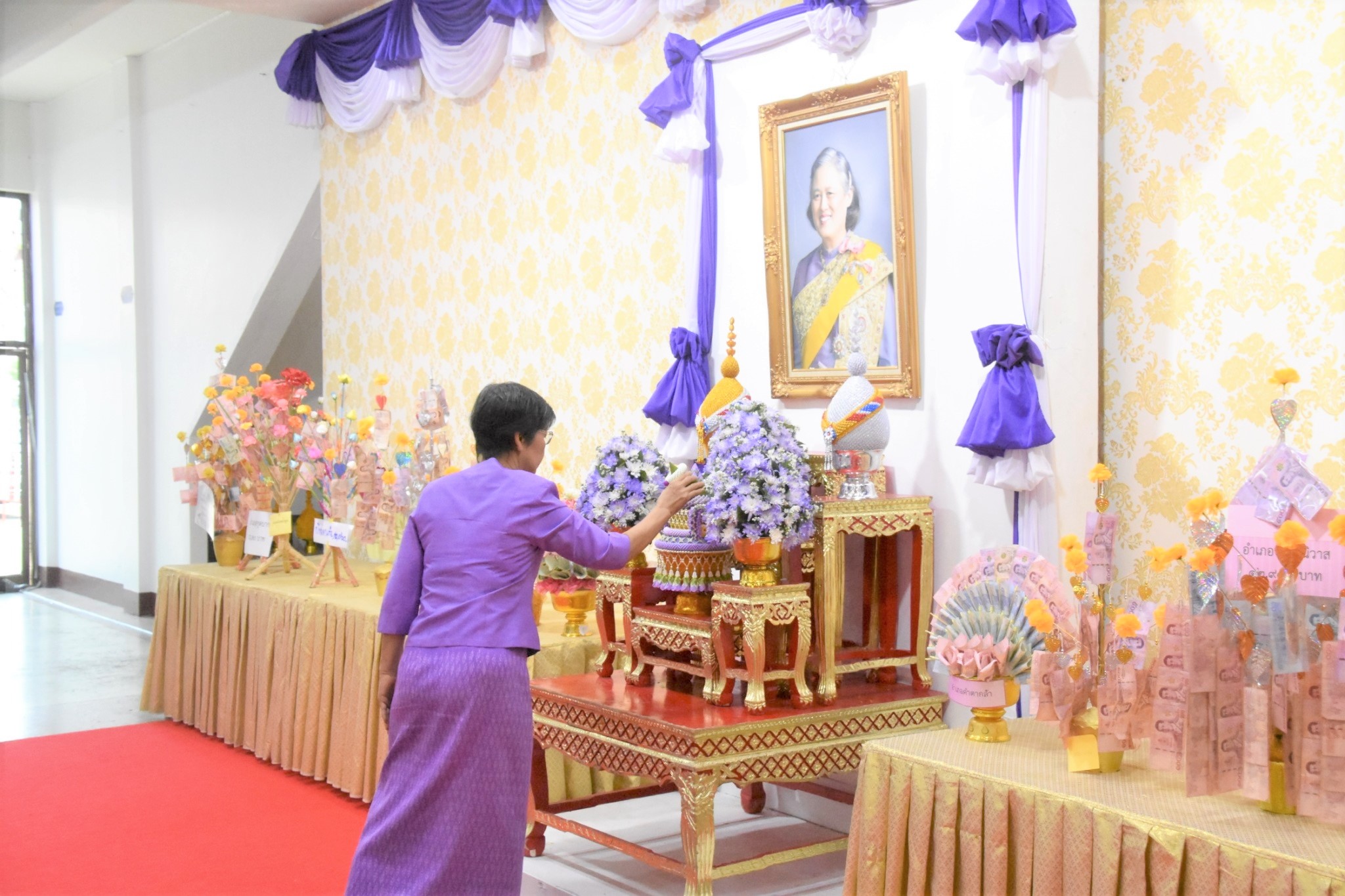 จังหวัดสกลนคร : ทอดผ้าป่าสมทบกองทุนพัฒนาเด็กชนบท ในพระราชูปถัมภ์สมเด็จพระเทพรัตนราชสุดาฯ สยามบรมราชกุมารี ประจำปี 2566