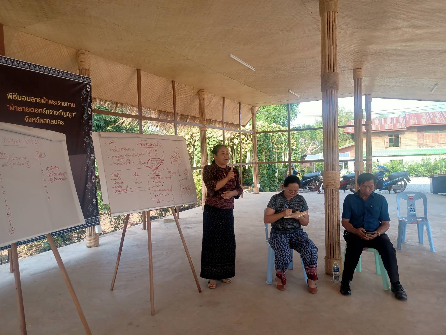 พช.สกลนคร : จัดเวทีถอดบทเรียนการบริหารจัดการหมู่บ้านพัฒนาที่ยั่งยืน (Sustainable Village)