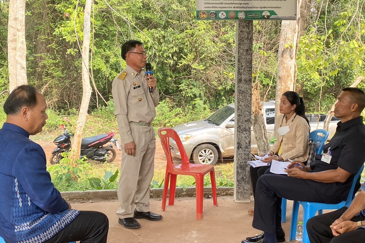 ผู้ตรวจราชการกรม กรมการพัฒนาชุมชน : สนับสนุนการขับเคลื่อน “โคก หนอง นา โมเดล” พื้นที่เรียนรู้ชุมชนต้นแบบการพัฒนาคุณภาพชีวิต ระดับตำบล (CLM)