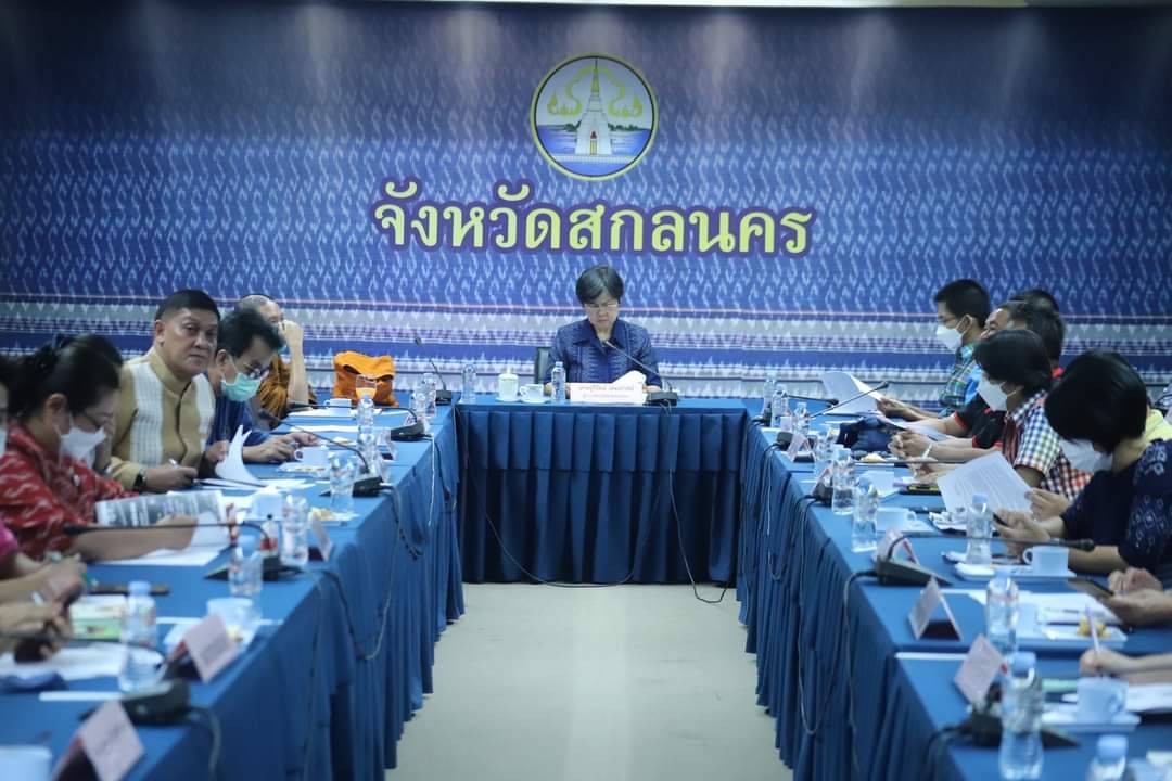 จังหวัดสกลนคร : ขับเคลื่อนการดำเนินงานตามบันทึกข้อตกลงความร่วมมือบทบาทในการเกื้อหนุนระหว่างวัดและชุมชนให้มีความสุขอย่างยั่งยืน