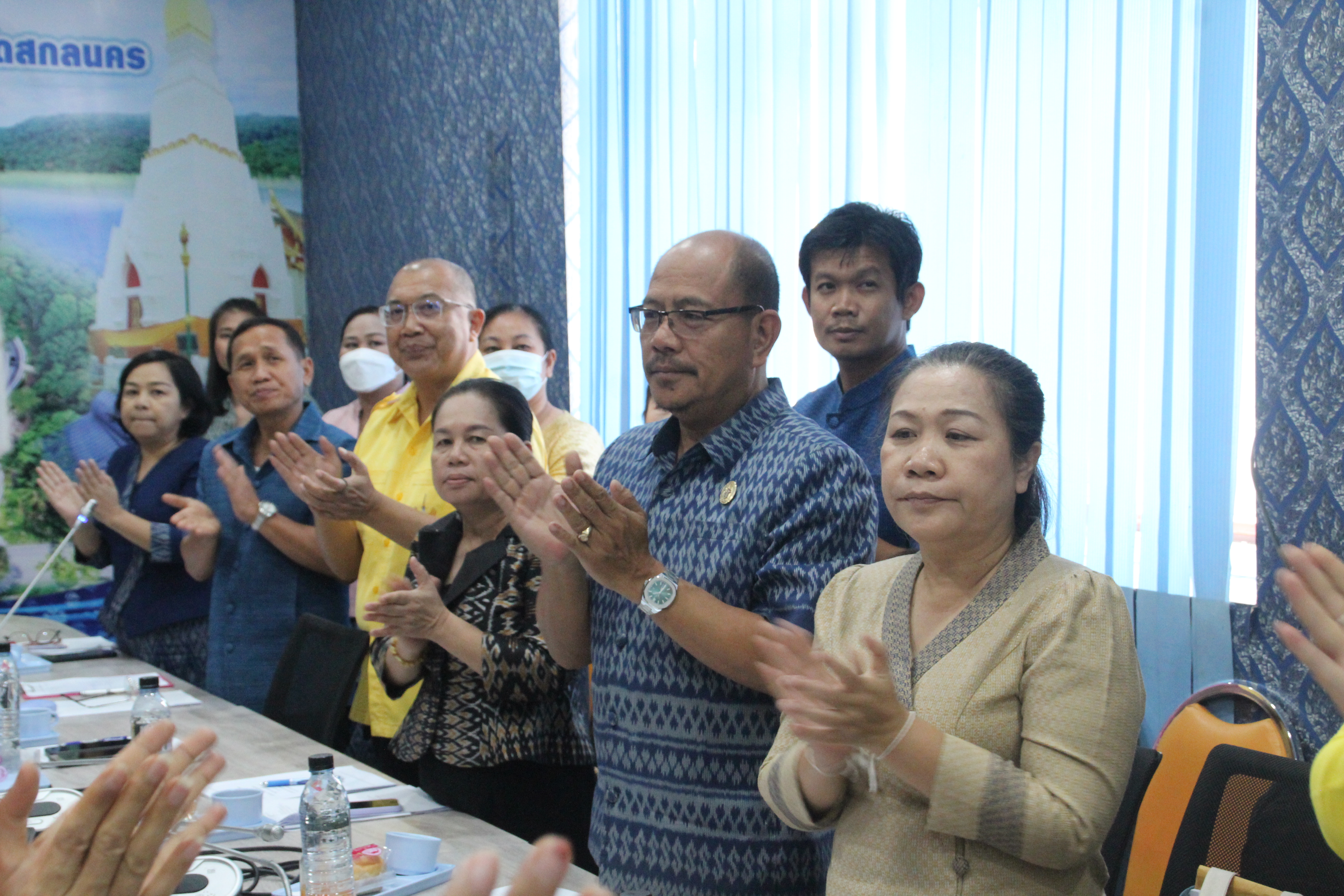 พช.สกลนคร : ประชุมผู้บริหารและนักวิชาการพัฒนาชุมชนจังหวัดสกลนคร ครั้งที่ 4/2566
