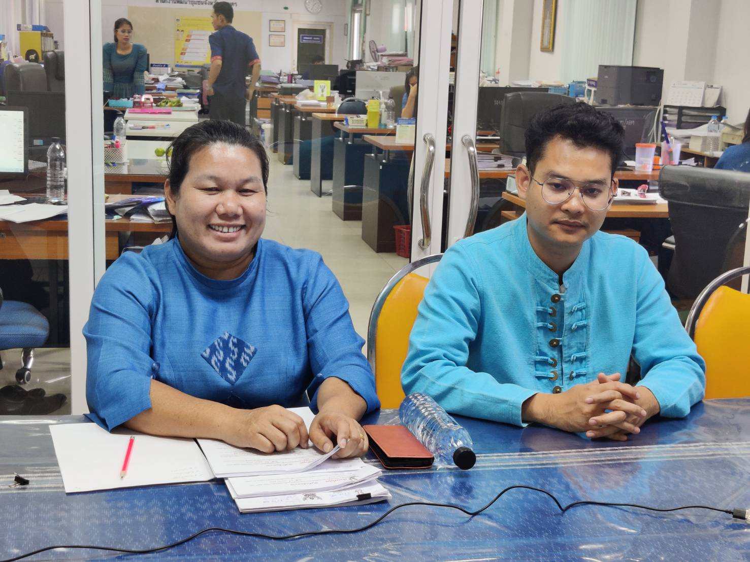 พช.สกลนคร : ขับเคลื่อนการดำเนินงานโครงการพัฒนาชุมชนดิจิทัล 4.0  ประจำปี 2566  ผ่านระบบ  Cisco WebEx