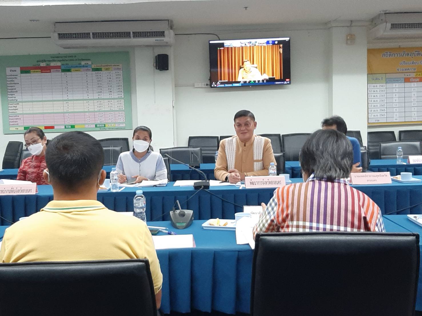 จังหวัดสกลนคร : ขับเคลื่อนการดำเนินงานตามบันทึกข้อตกลงความร่วมมือบทบาทในการเกื้อหนุนระหว่างวัดและชุมชนให้มีความสุขอย่างยั่งยืน