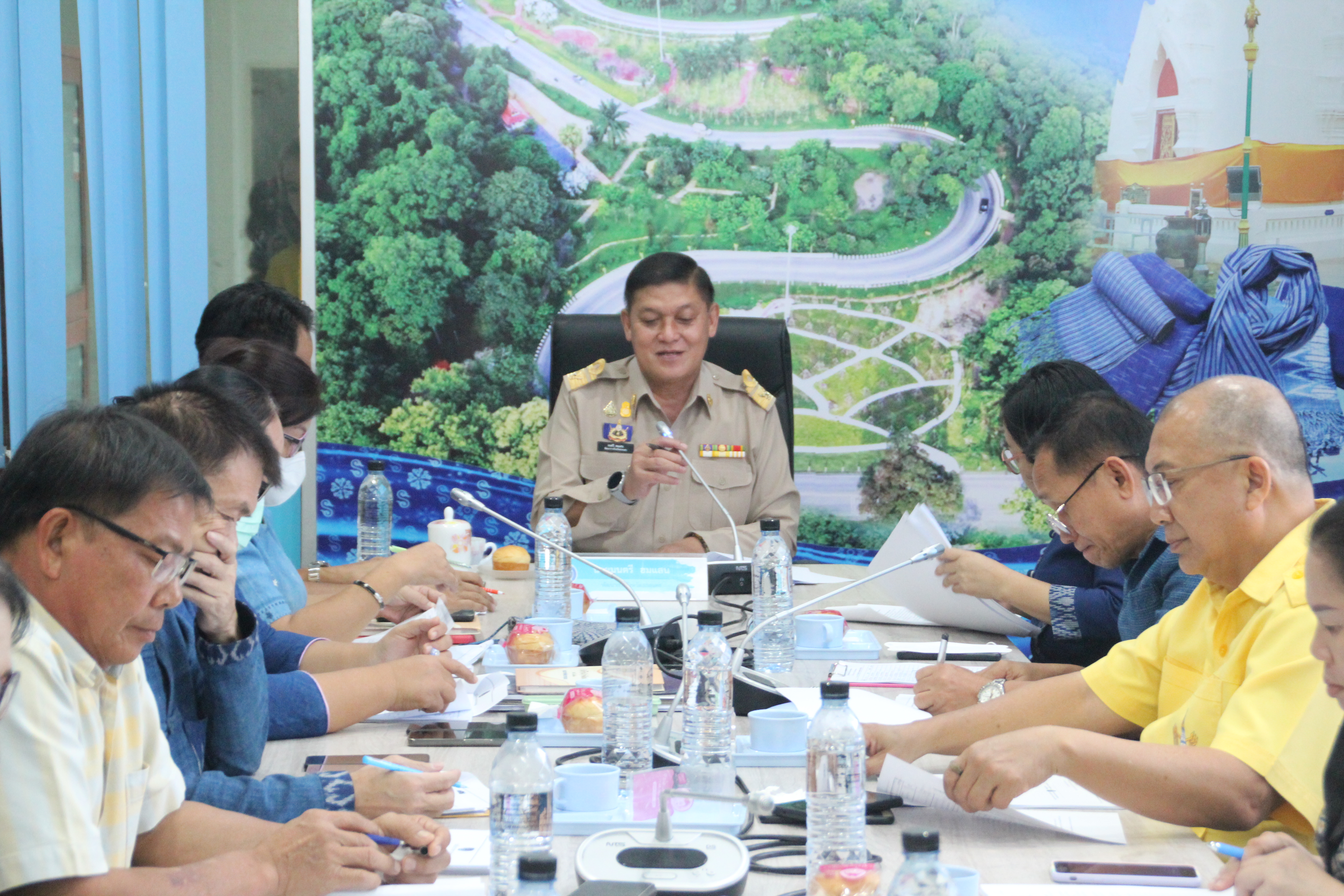พช.สกลนคร : ประชุมผู้บริหารและนักวิชาการพัฒนาชุมชนจังหวัดสกลนคร ครั้งที่ 4/2566