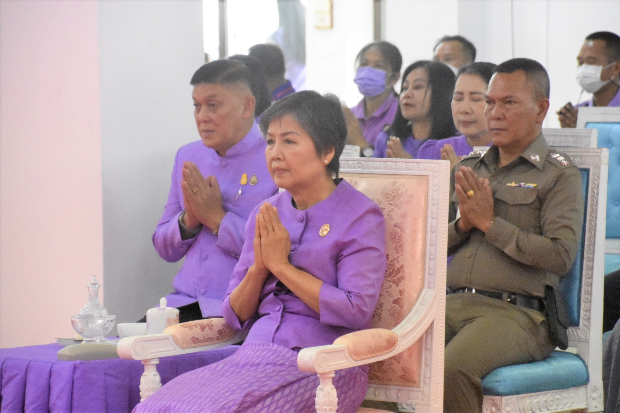 จังหวัดสกลนคร : ทอดผ้าป่าสมทบกองทุนพัฒนาเด็กชนบท ในพระราชูปถัมภ์สมเด็จพระเทพรัตนราชสุดาฯ สยามบรมราชกุมารี ประจำปี 2566