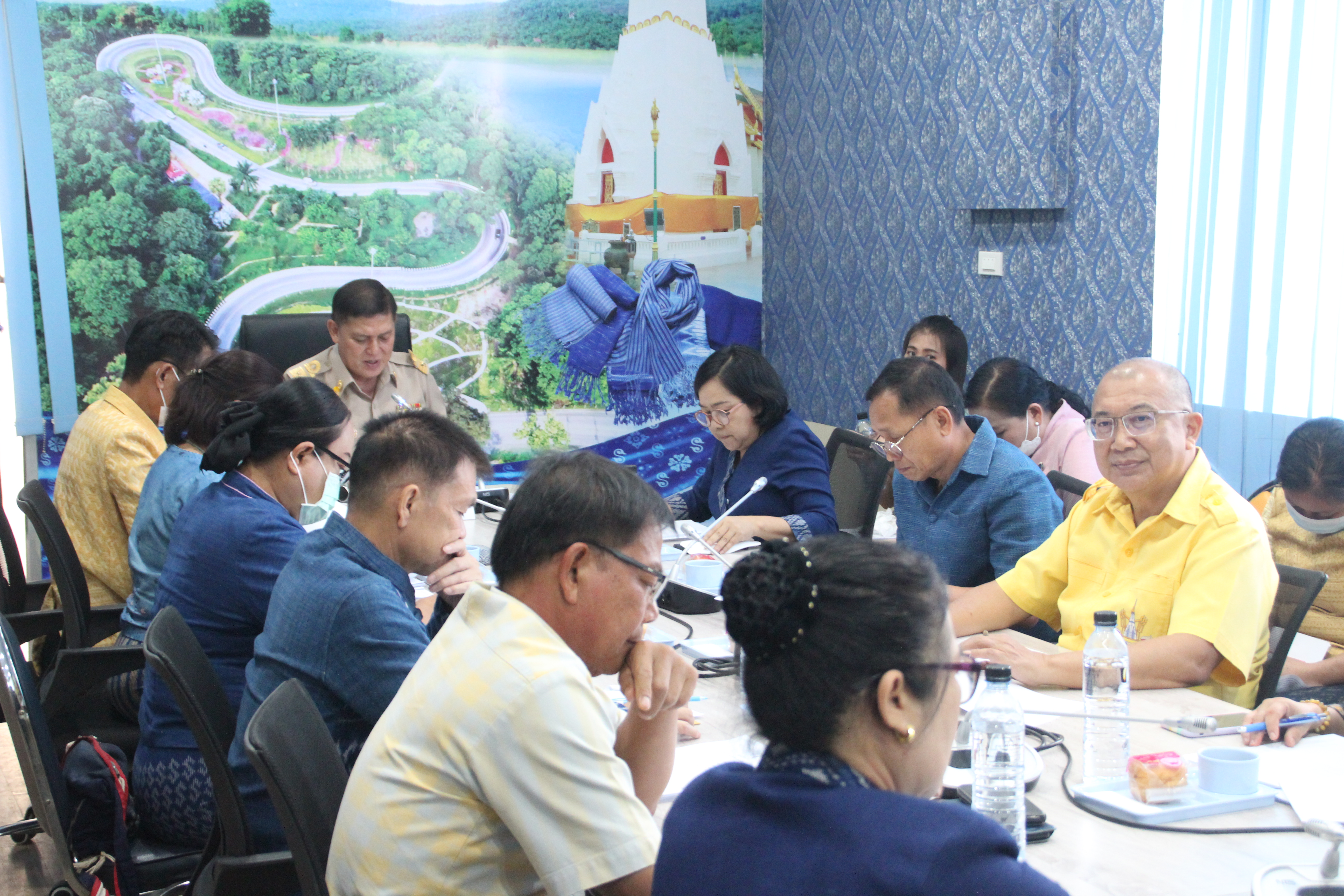 พช.สกลนคร : ประชุมผู้บริหารและนักวิชาการพัฒนาชุมชนจังหวัดสกลนคร ครั้งที่ 4/2566