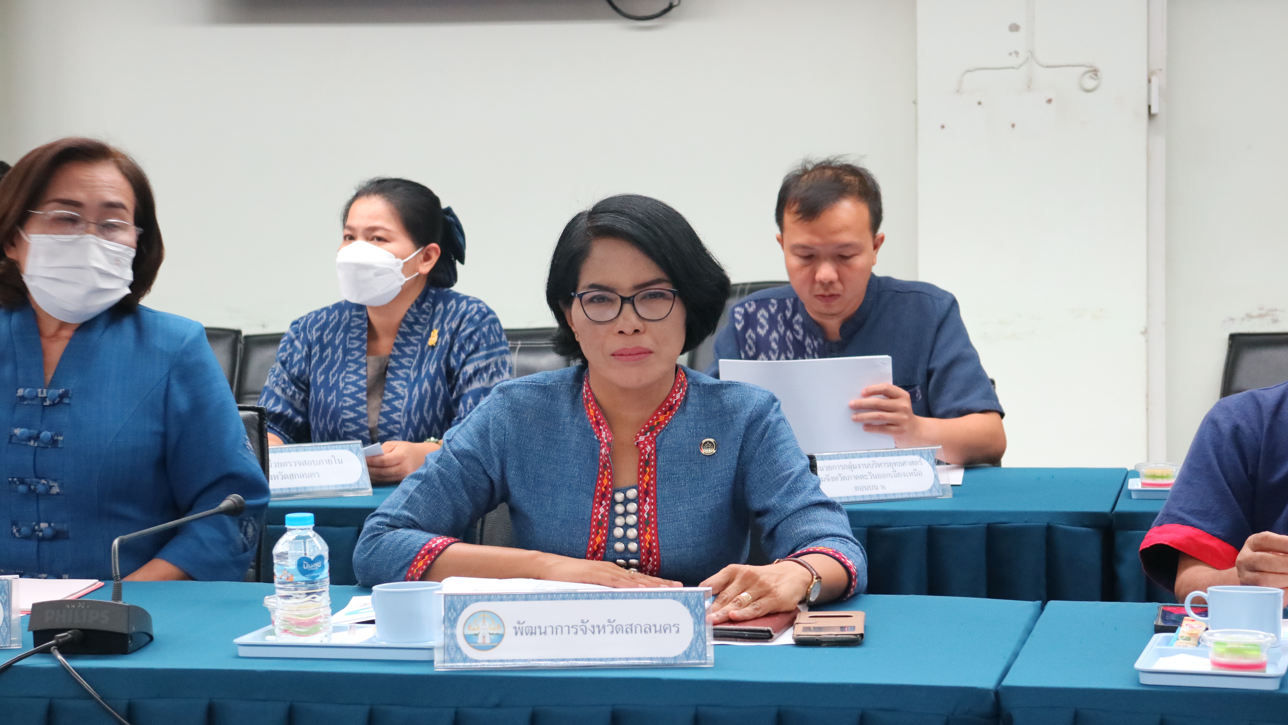 พช. สกลนคร ร่วมการประชุมขับเคลื่อนและติดตามนโยบายของรัฐบาลและภารกิจสำคัญของปลัดกระทรวงมหาดไทย ประจำปีงบประมาณ พ.ศ.2566 (เดือนเมษายน 2566) ผ่านระบบวิดีทัศน์ทางไกล (VCS)