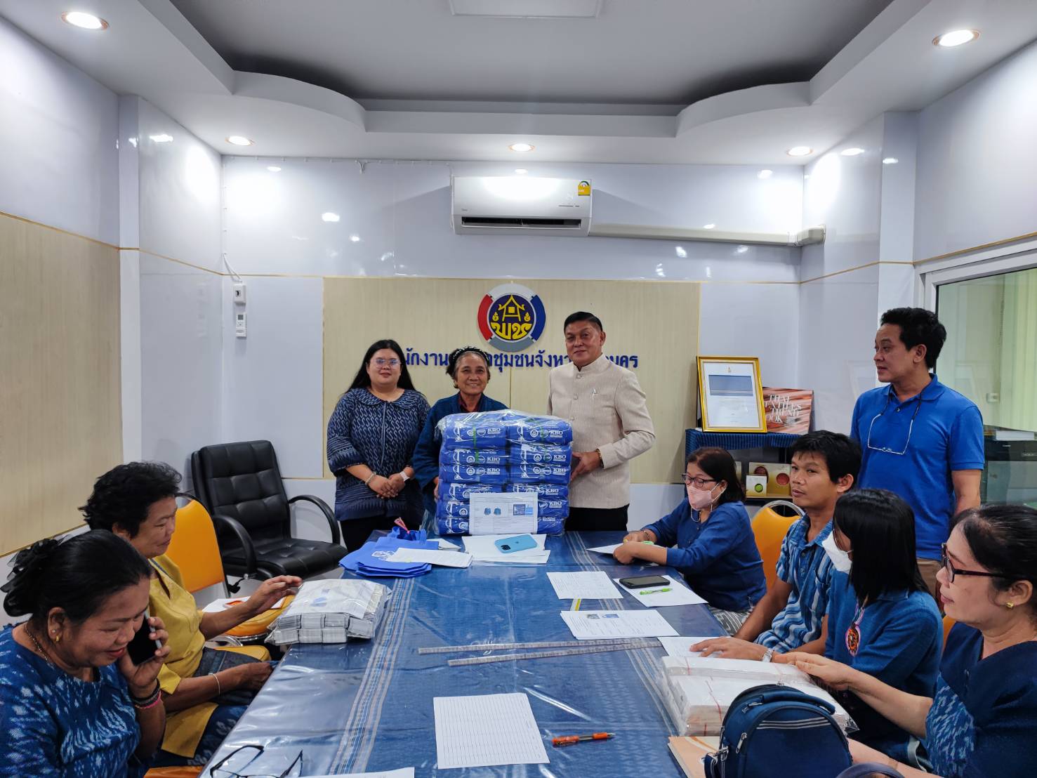 พช.สกลนคร : ดำเนินงานโครงการส่งเสริมกระบวนการเครือข่ายองค์ความรู้ (Knowledge-Based OTOP : KBO)
