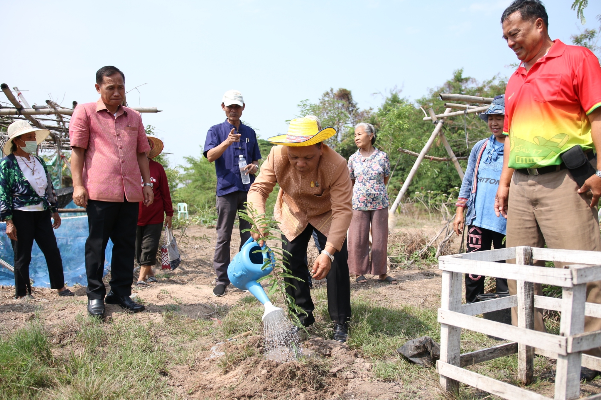 ผู้ตรวจราชการกรมการพัฒนาชุมชน ตรวจติดตามการดำเนินงานพัฒนาชุมชนจังหวัดสกลนคร