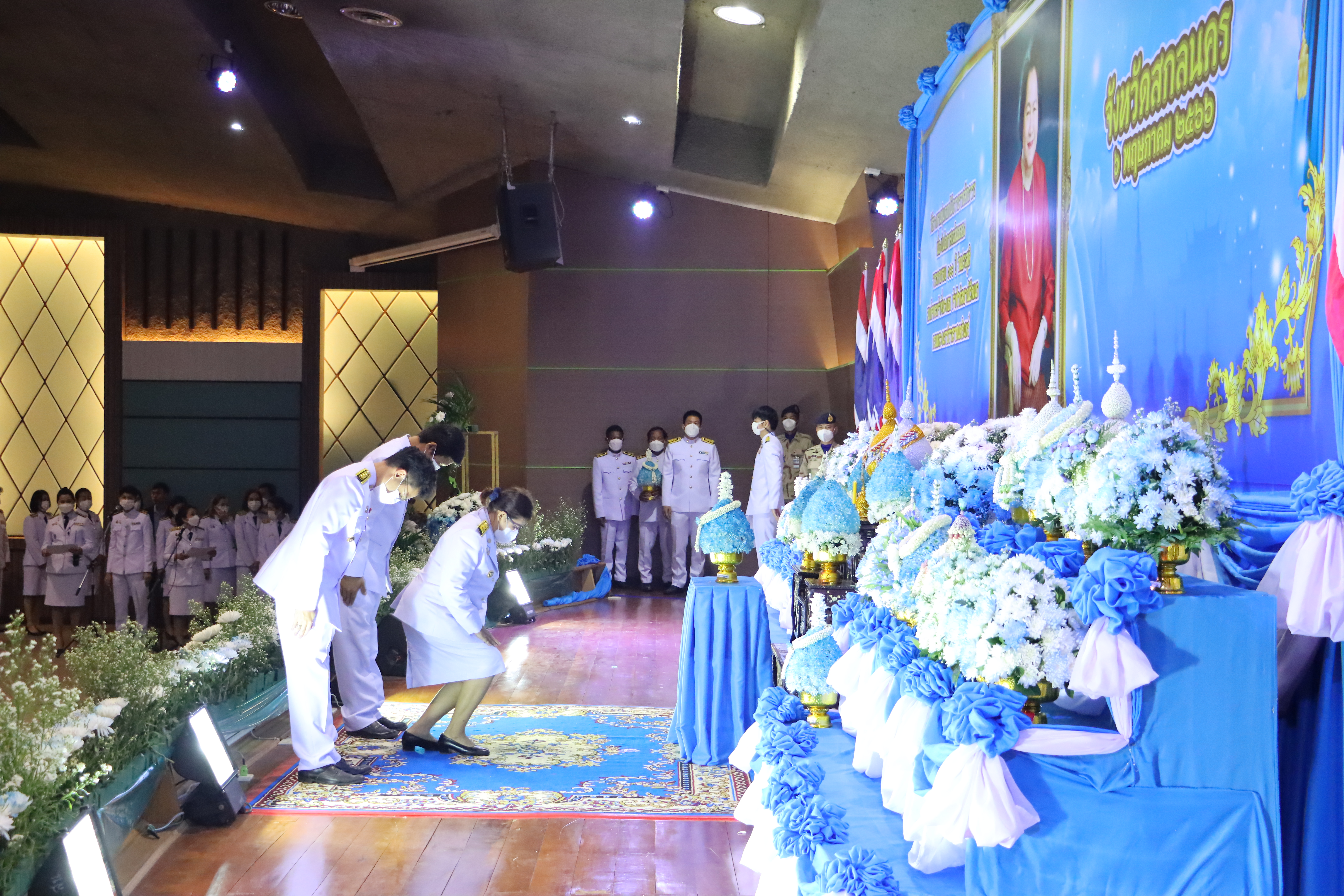?  พช. สกลนคร : ร่วมกิจกรรมงานเฉลิมฉลองวาระครบรอบ 100 ปี วันประสูติ สมเด็จพระเจ้าพี่นางเธอ เจ้าฟ้ากัลยาณิวัฒนา กรมหลวงนราธิวาสราชนครินทร์ ?