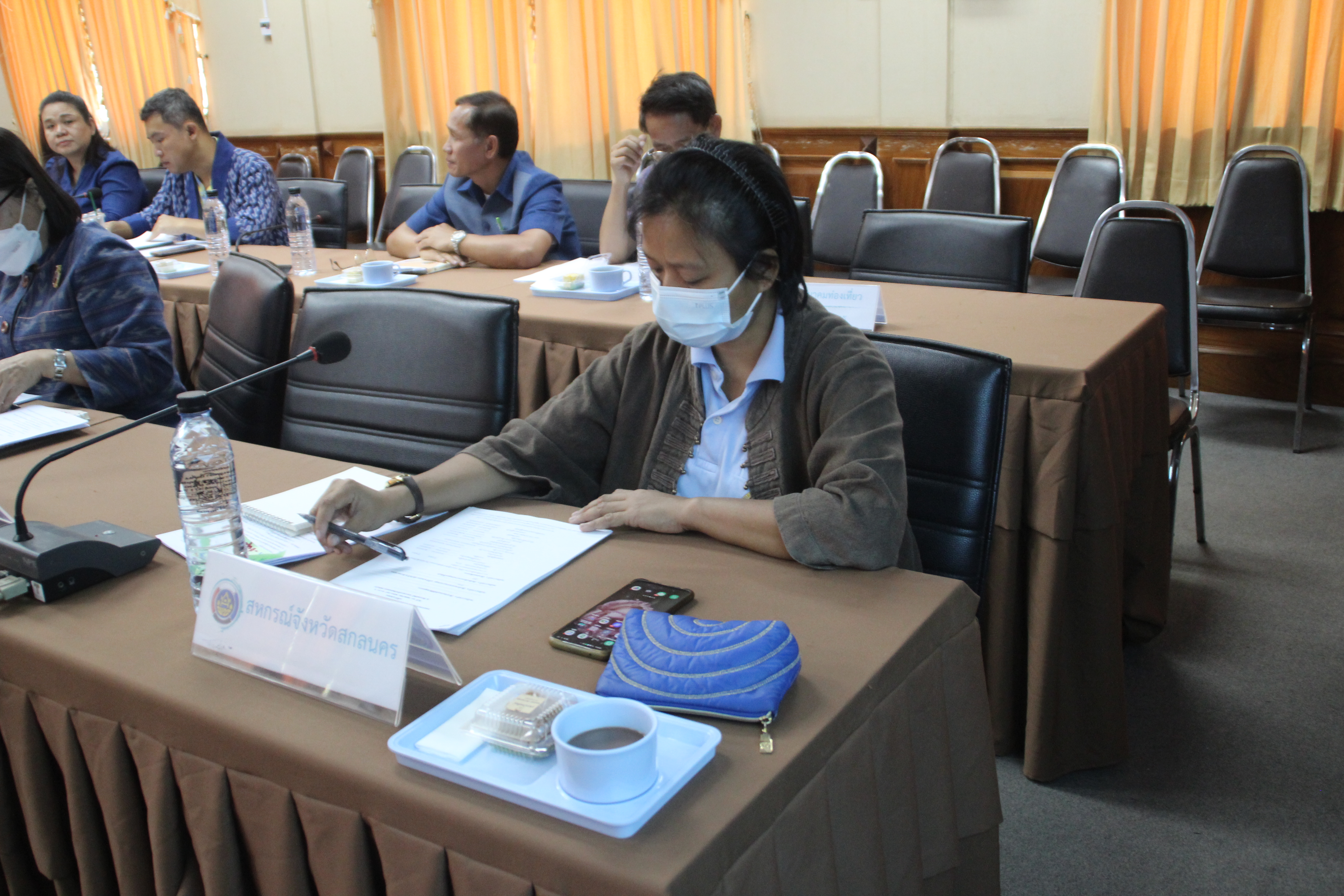 พช.สกลนคร : ร่วมประชุมคณะกรรมการประสานและขับเคลื่อนนโยบายสานพลังประชารัฐประจำจังหวัดสกลนคร ครั้งที่ 3/2565