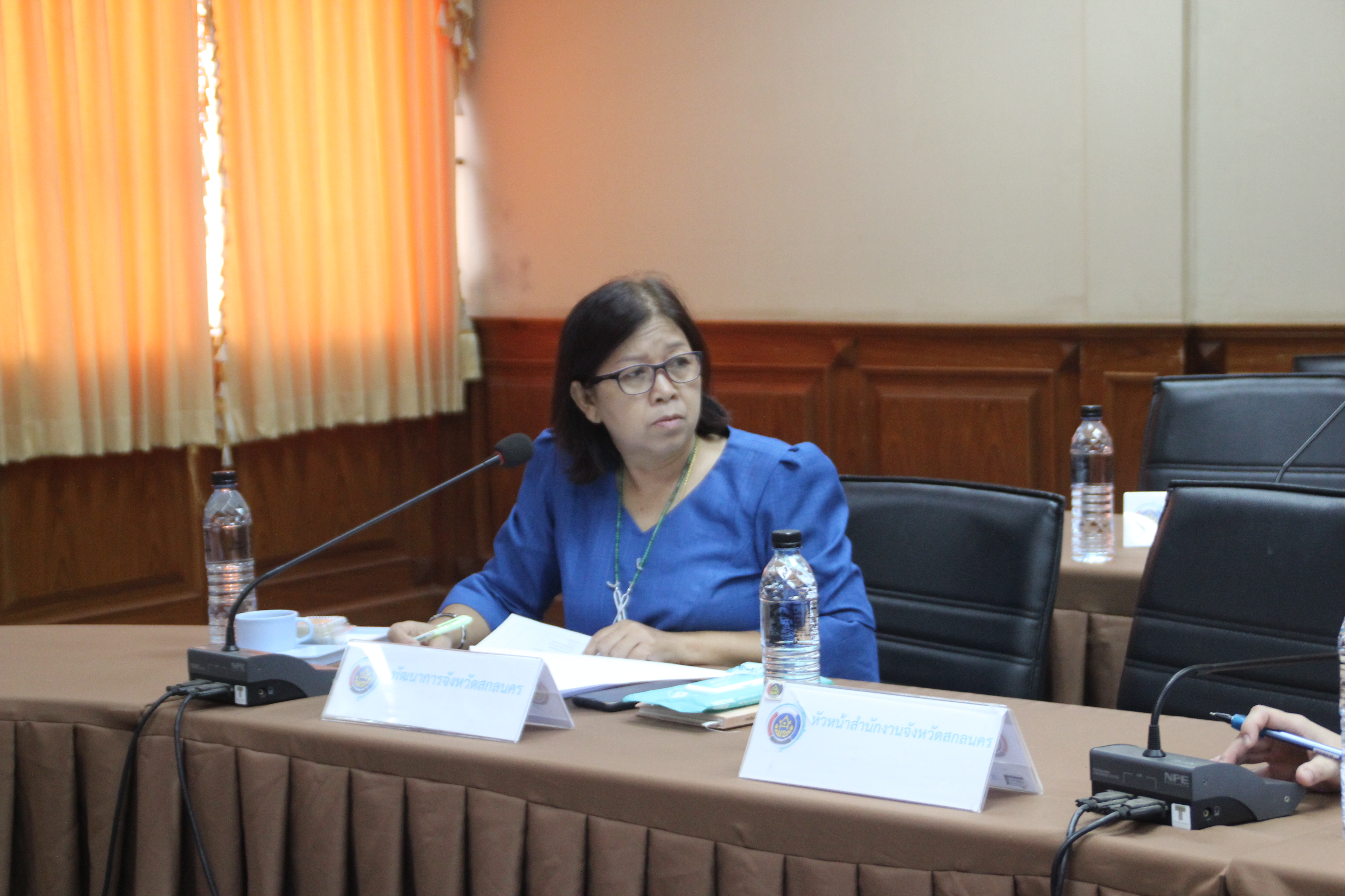 พช.สกลนคร : ร่วมประชุมคณะกรรมการประสานและขับเคลื่อนนโยบายสานพลังประชารัฐประจำจังหวัดสกลนคร ครั้งที่ 3/2565
