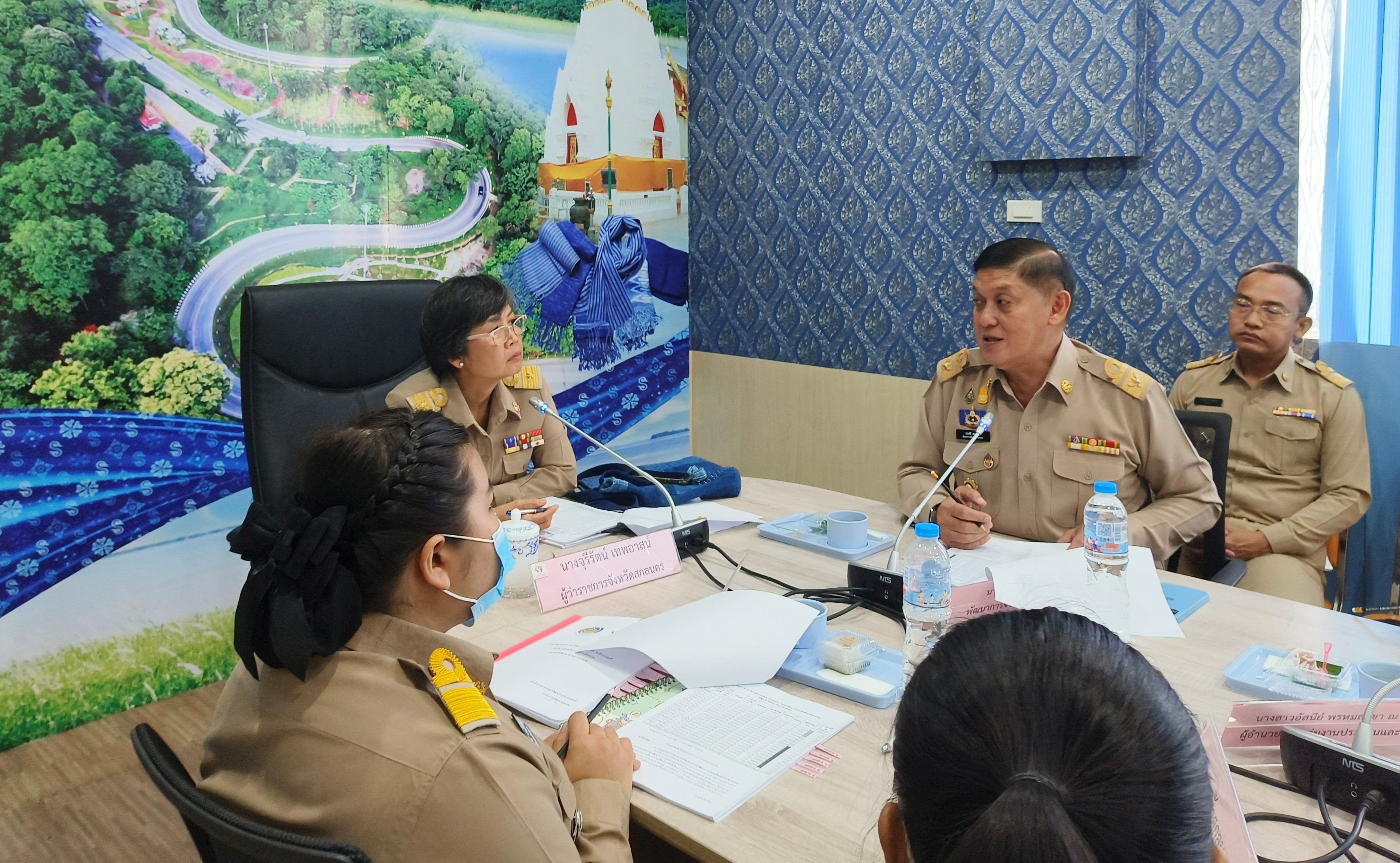 เข้มข้น  พช สกลนคร เร่งรัดการติดตามหนี้กองทุนพัฒนาบทบาทสตรี
