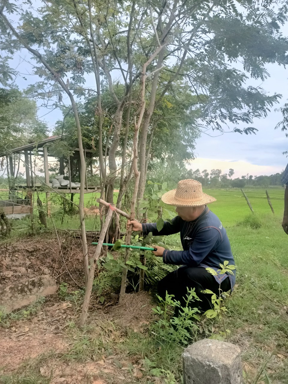 ผู้ตรวจราชการกรมการพัฒนาชุมชน ลุยแปลง CLM แนะการใช้งานครุภัณฑ์ พร้อมลงพื้นที่หมู่บ้านพัฒนาที่ยั่งยืน จังหวัดสกลนคร