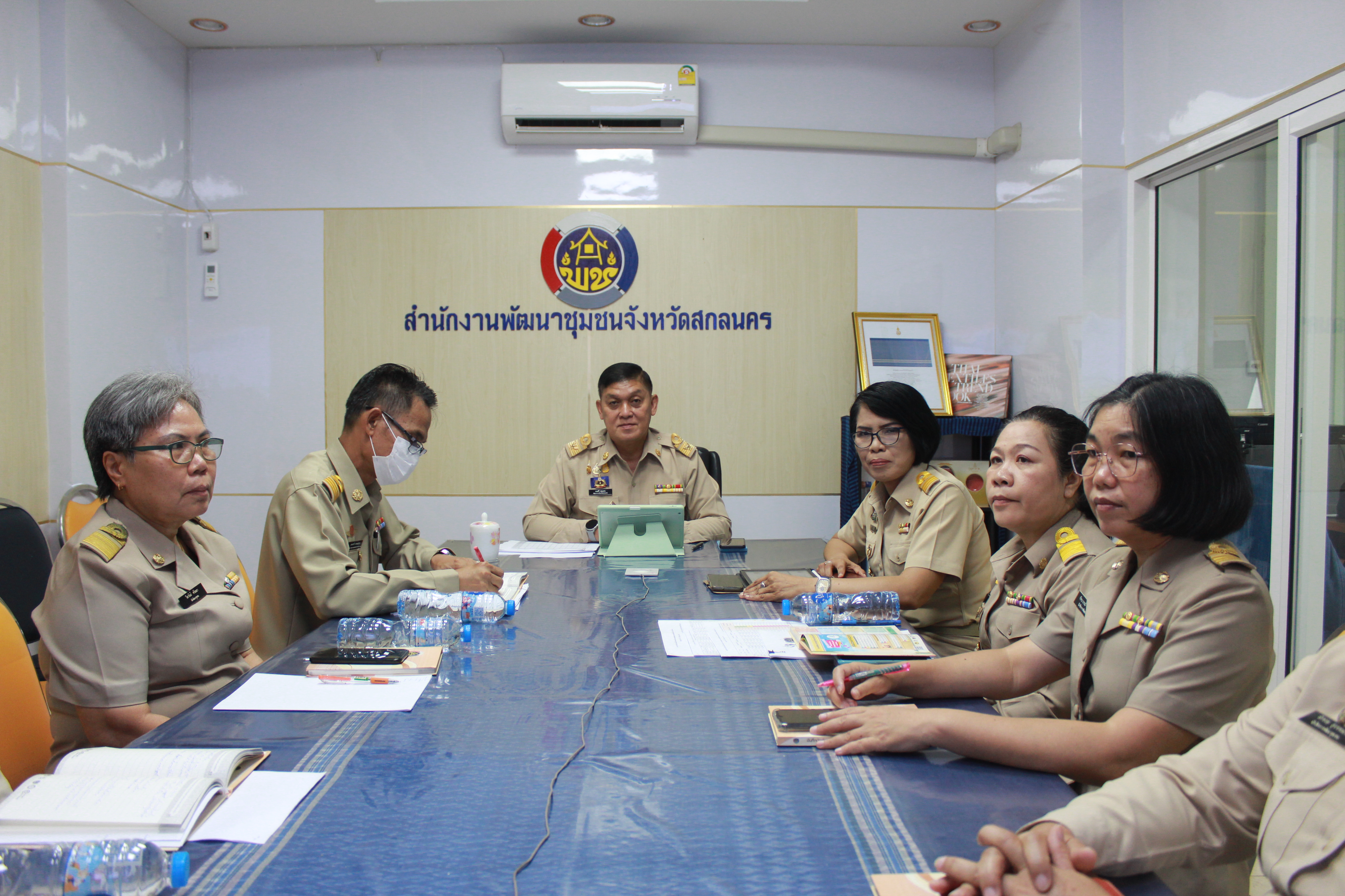 ?พช. สกลนคร ร่วมประชุมกรมการพัฒนาชุมชน ครั้งที่ 6/2566 ผ่านระบบการประชุมทางไกล Video Conference?