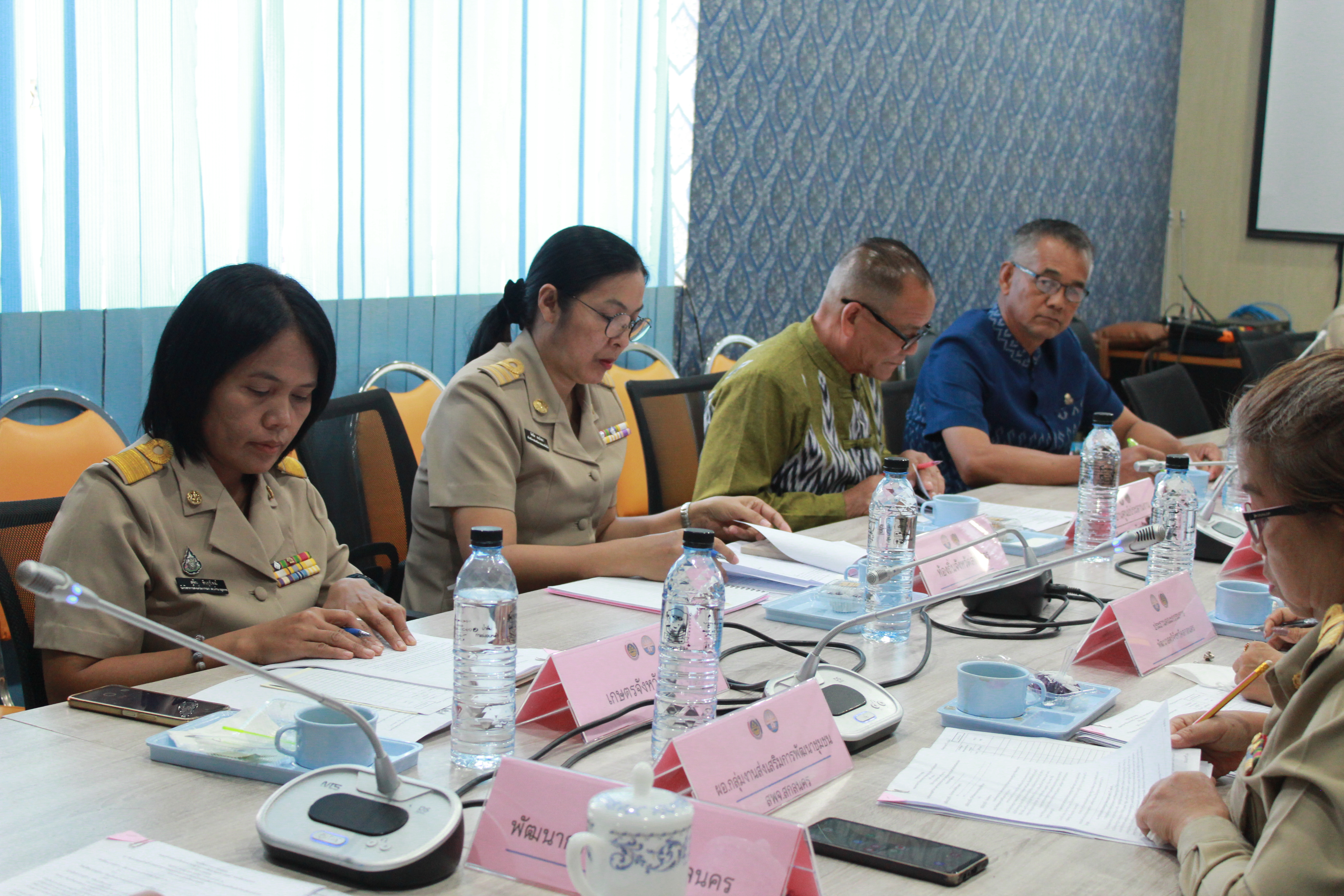 จังหวัดสกลนคร ตรวจประเมินรับรองมาตรฐานการพัฒนาชุมชน (มชช.)