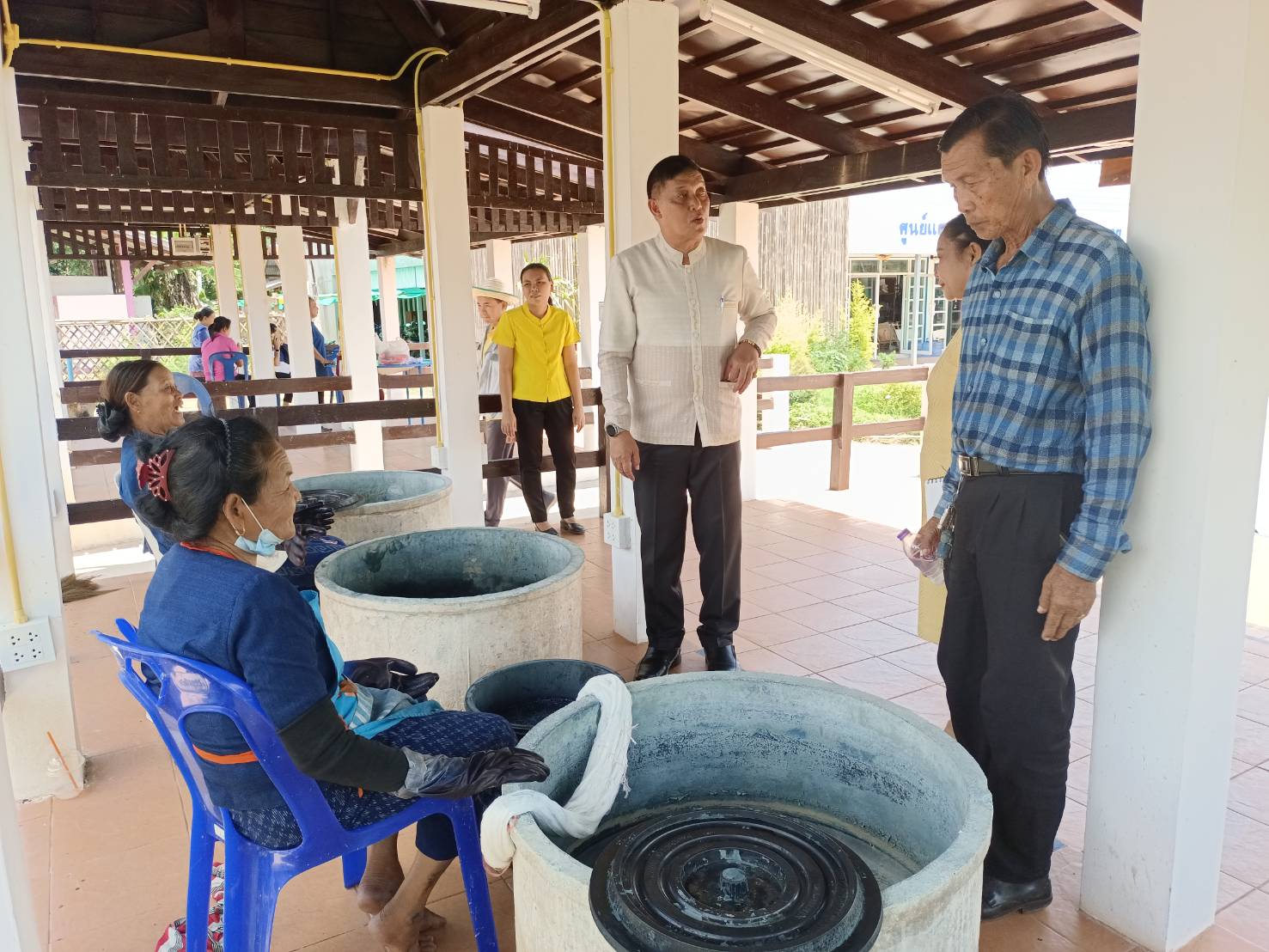 พัฒนาการจังหวัดสกลนคร ลงพื้นที่เตรียมรับเสด็จสมเด็จพระเจ้าลูกยาเธอ เจ้าฟ้าทีปังกรรัศมีโชติ มหาวชิโรตตมางกูร สิริวิบูลยราชกุมาร