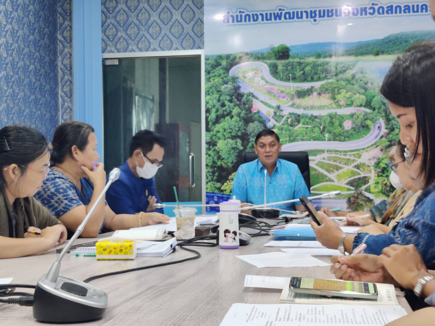 พช. สกลนคร เตรียมความพร้อมรับเสด็จ และติดตามความก้าวหน้าการขับเคลื่อนงานตามภารกิจกรมการพัฒนาชุมชน ไตรมาส 4/2566