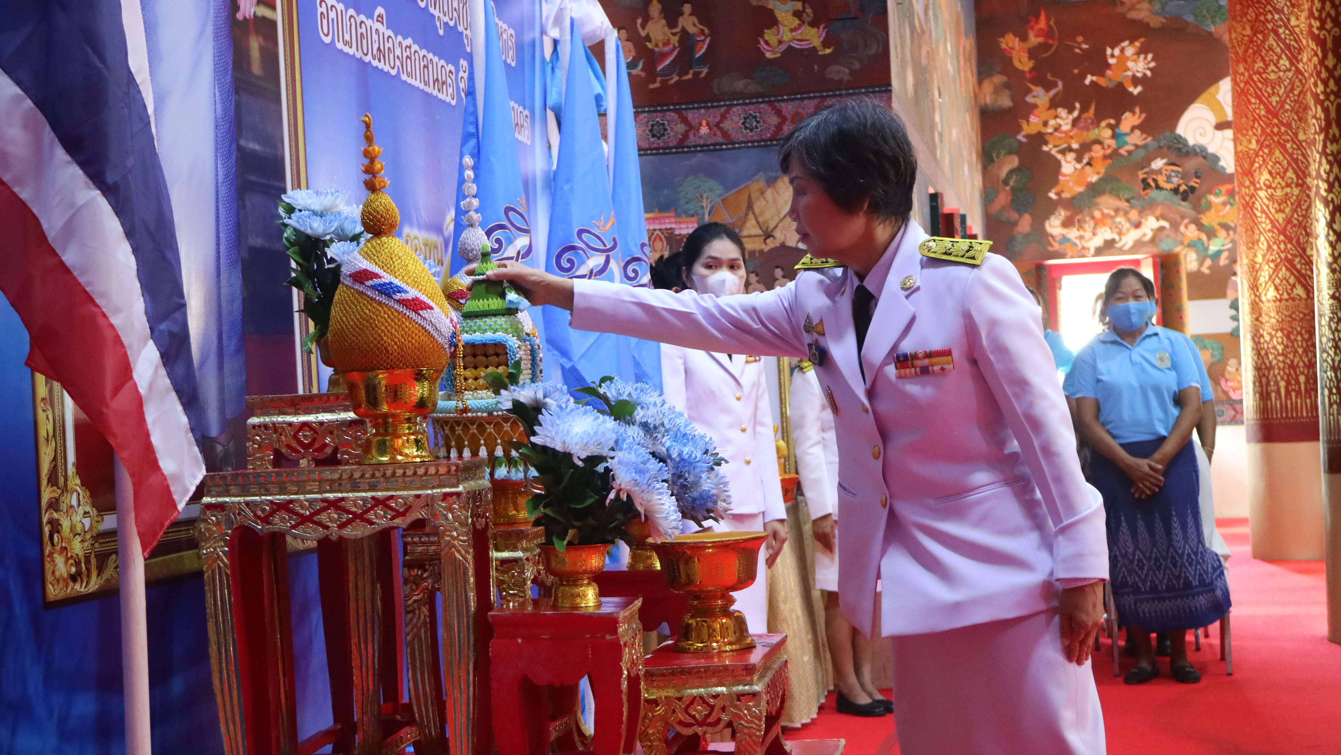 จังหวัดสกลนคร มอบเงินพระราชทานขวัญถุงกองทุนแม่ของแผ่นดิน ประจำปี 2566