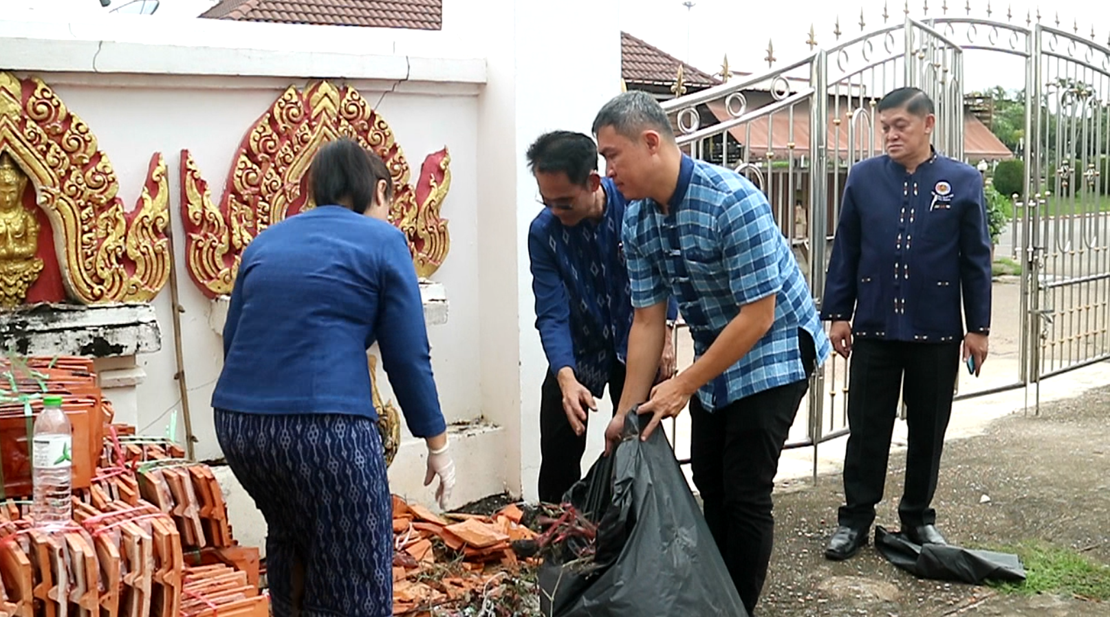 พช.สกลนคร : จัดกิจกรรมเนื่องในโอกาสวันคล้ายวันก่อตั้งกรมการพัฒนาชุมชน ครบรอบ 61 ปี “ศรัทธาที่เดินได้”