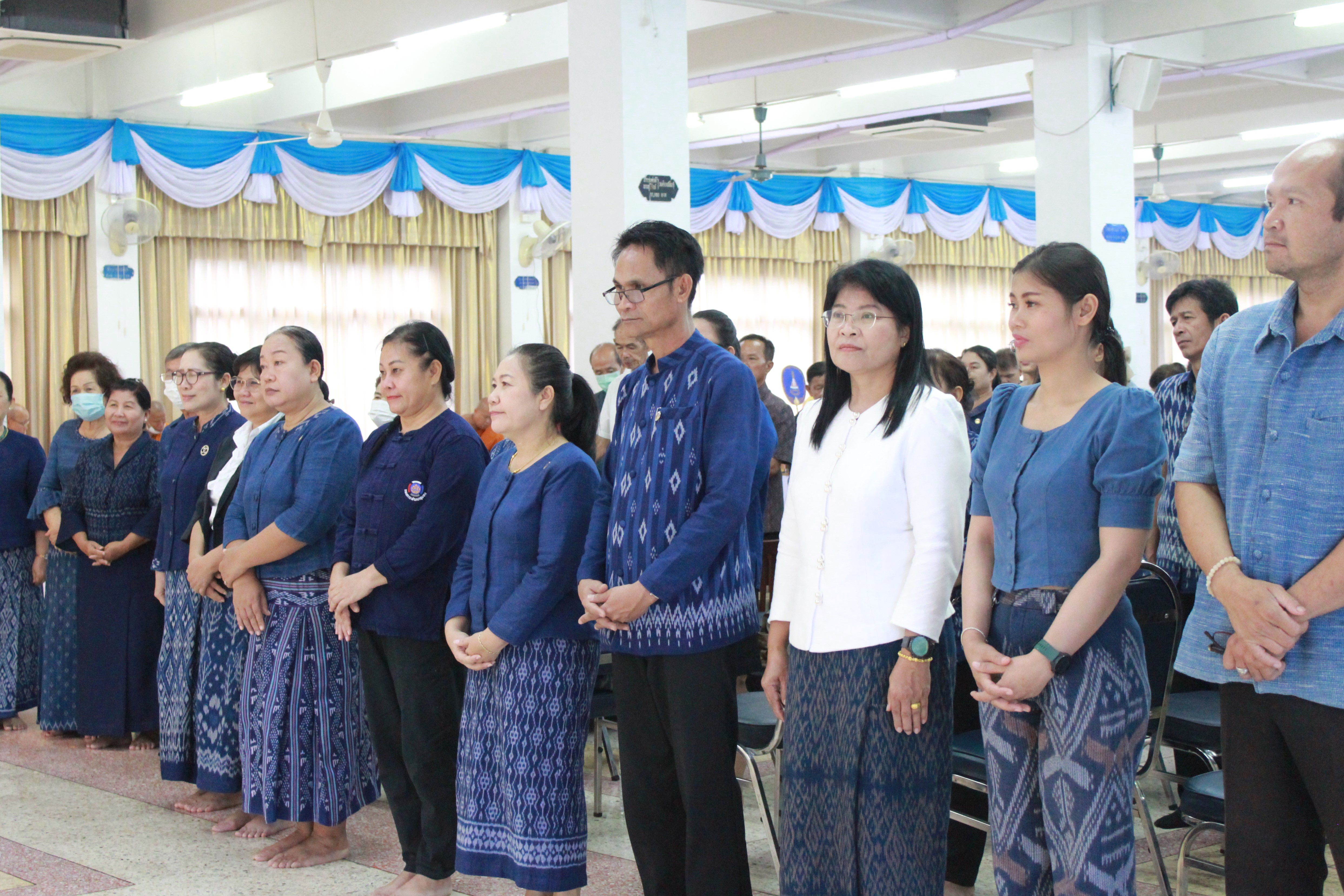 พช.สกลนคร : จัดกิจกรรมเนื่องในโอกาสวันคล้ายวันก่อตั้งกรมการพัฒนาชุมชน ครบรอบ 61 ปี “ศรัทธาที่เดินได้”