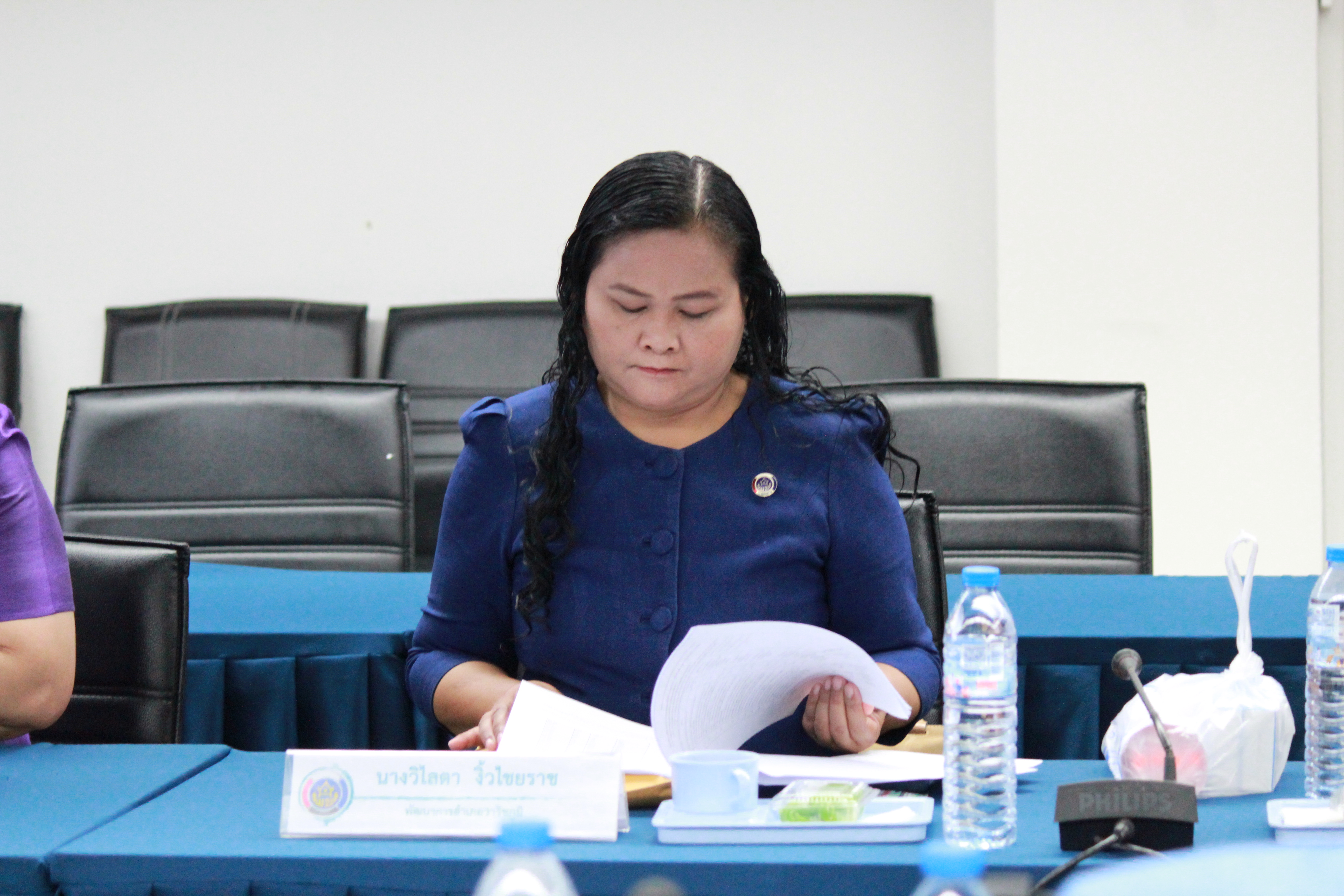 พช.สกลนคร : ประชุมผู้บริหารและนักวิชาการพัฒนาชุมชนจังหวัดสกลนคร ครั้งที่ 10/2566