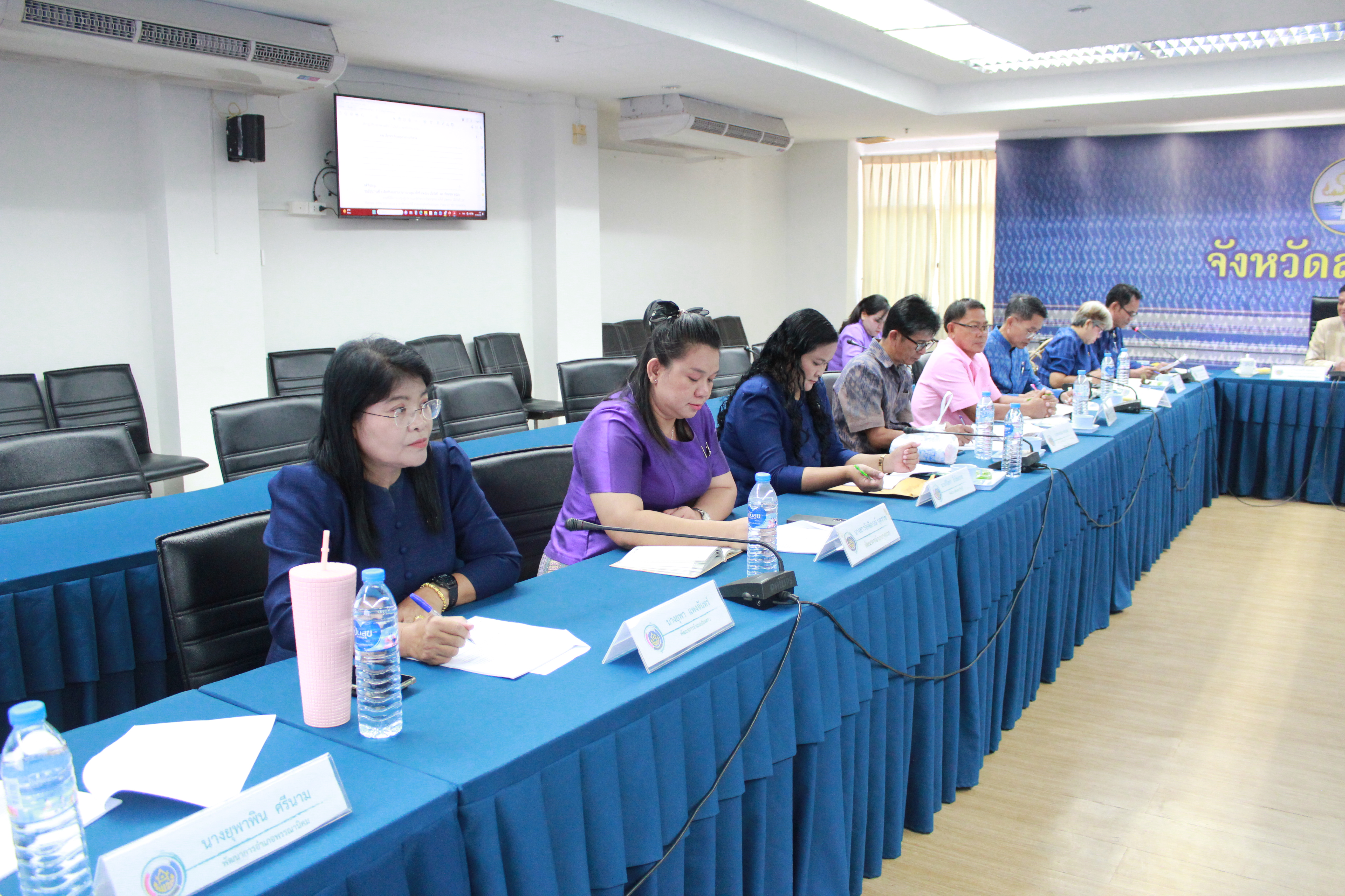 พช.สกลนคร : ประชุมผู้บริหารและนักวิชาการพัฒนาชุมชนจังหวัดสกลนคร ครั้งที่ 10/2566