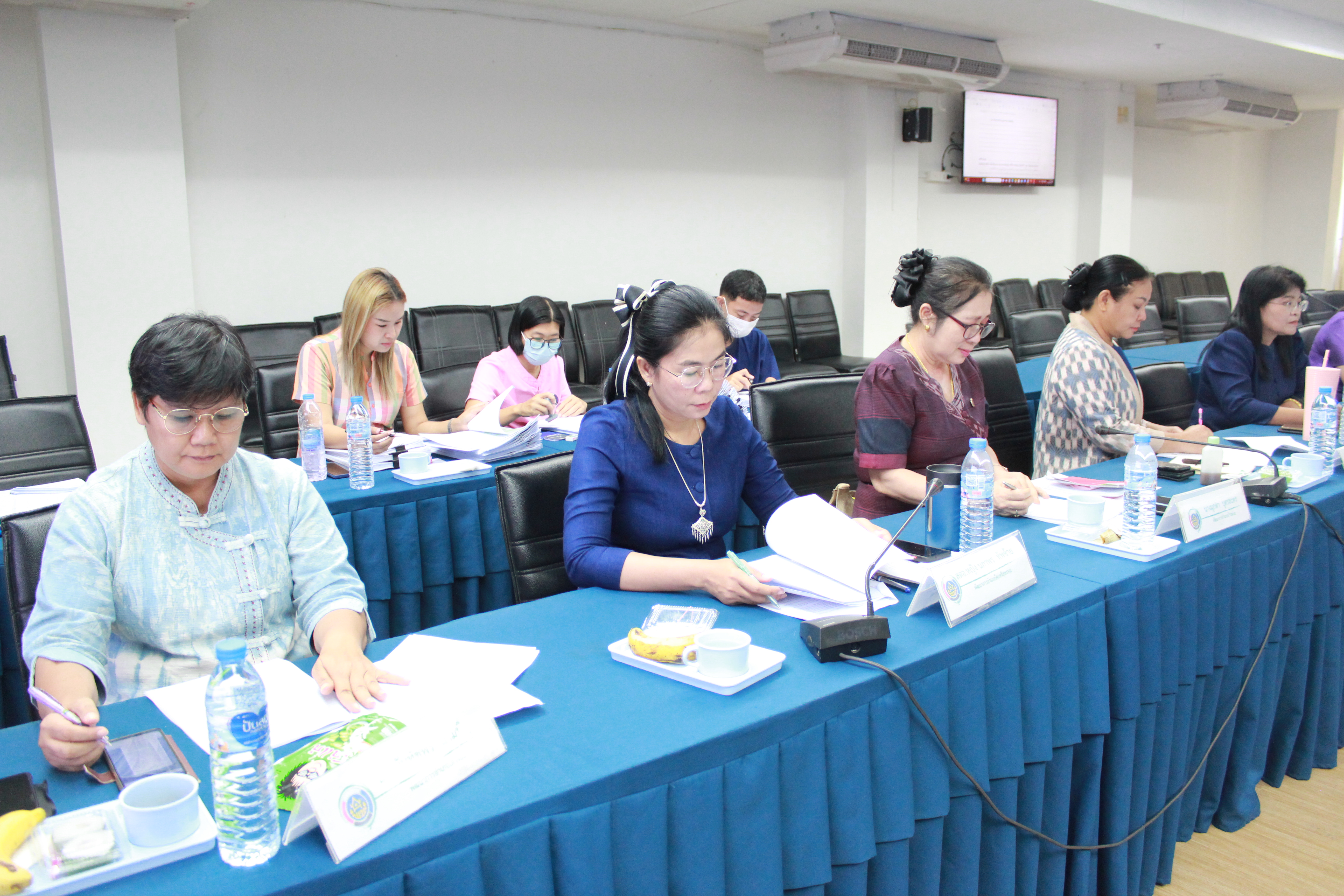 พช.สกลนคร : ประชุมผู้บริหารและนักวิชาการพัฒนาชุมชนจังหวัดสกลนคร ครั้งที่ 10/2566