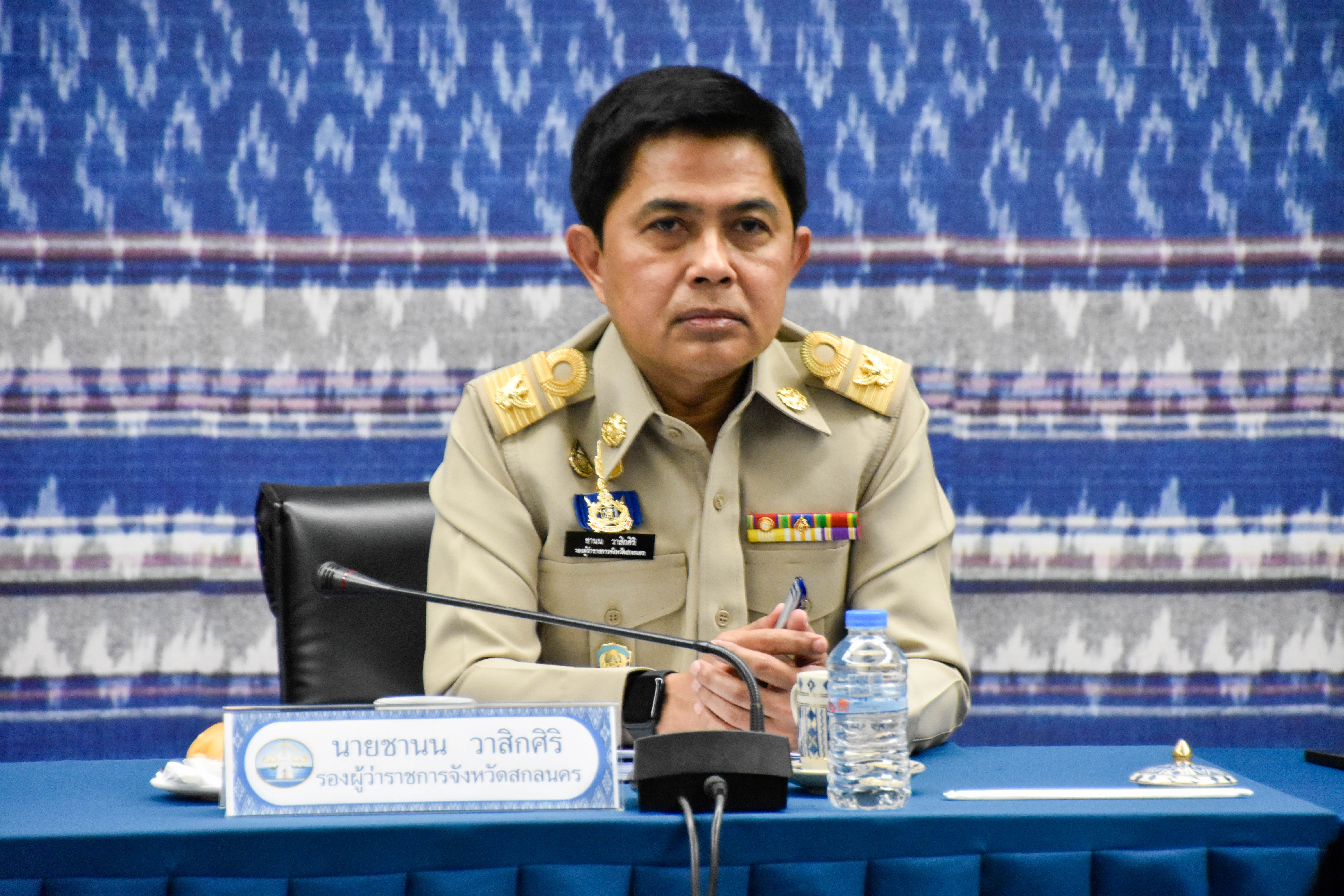 พช.สกลนคร เข้าร่วมการประชุมขับเคลื่อนและติดตามนโยบายของรัฐบาลและภารกิจสำคัญของกระทรวงมหาดไทย ผ่านระบบวีดิทัศน์ทางไกล (VCS)