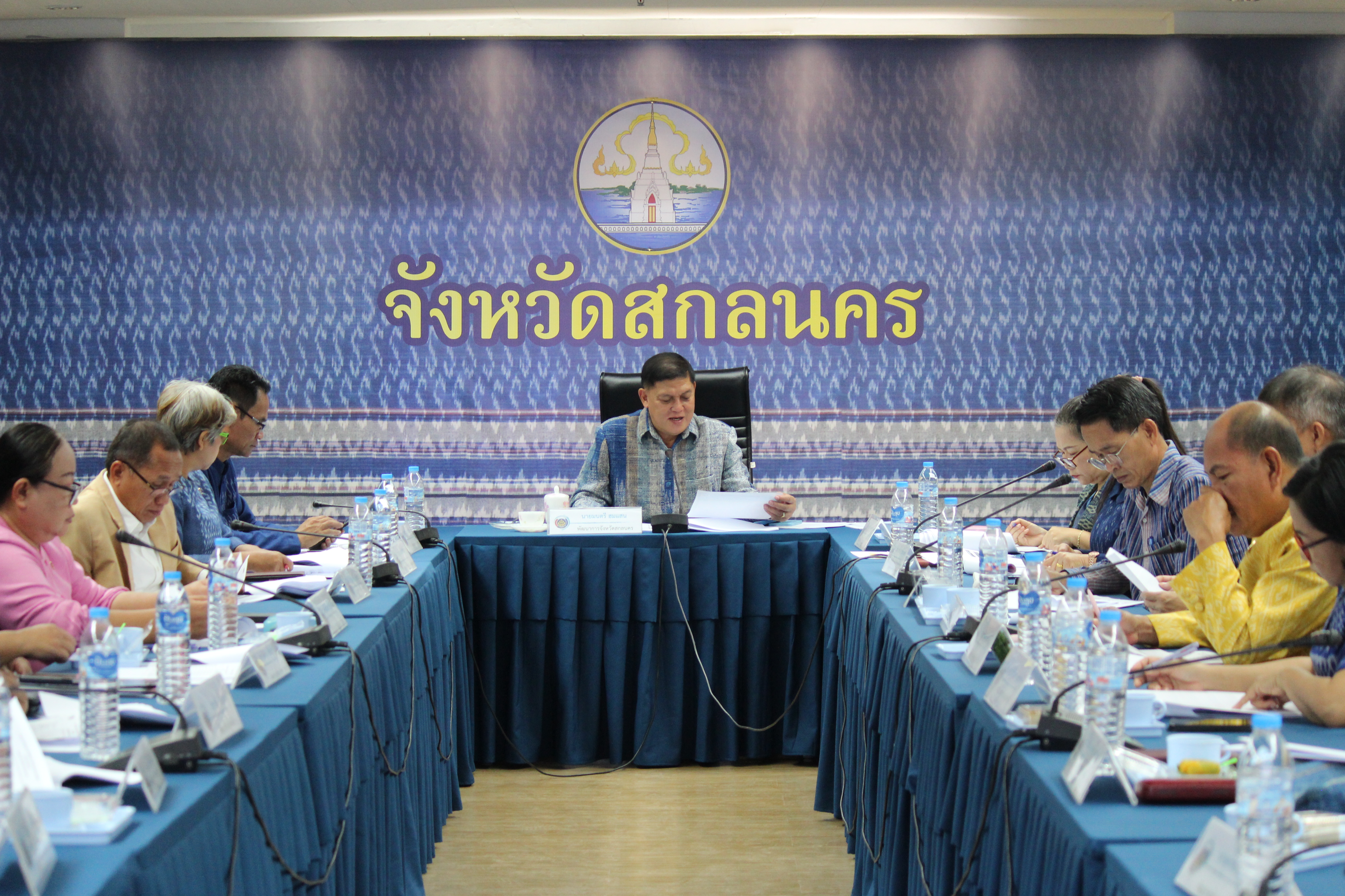 พช.สกลนคร : ประชุมผู้บริหารและนักวิชาการพัฒนาชุมชนจังหวัดสกลนคร ครั้งที่ 11/2566