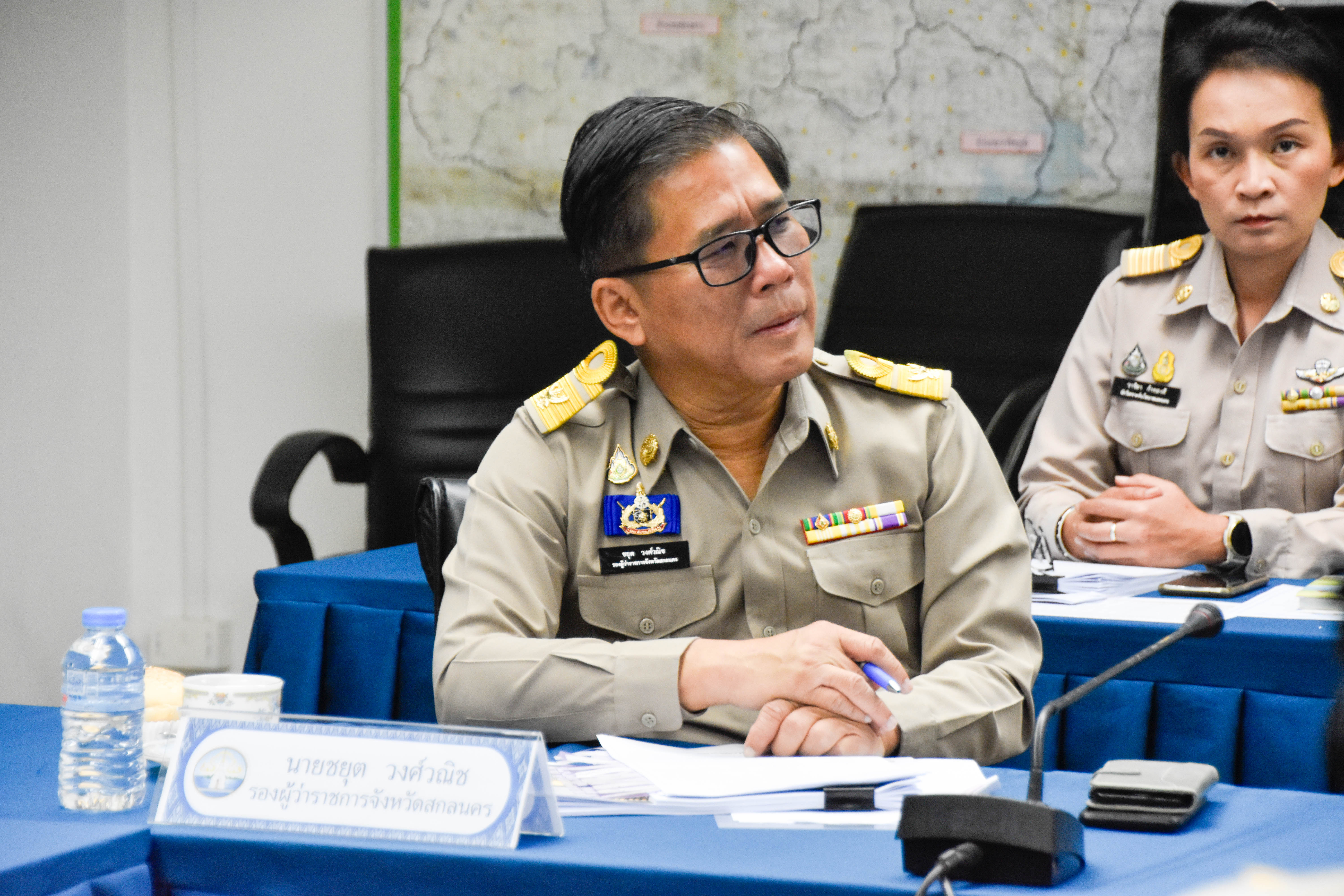 พช.สกลนคร เข้าร่วมการประชุมขับเคลื่อนและติดตามนโยบายของรัฐบาลและภารกิจสำคัญของกระทรวงมหาดไทย ผ่านระบบวีดิทัศน์ทางไกล (VCS)