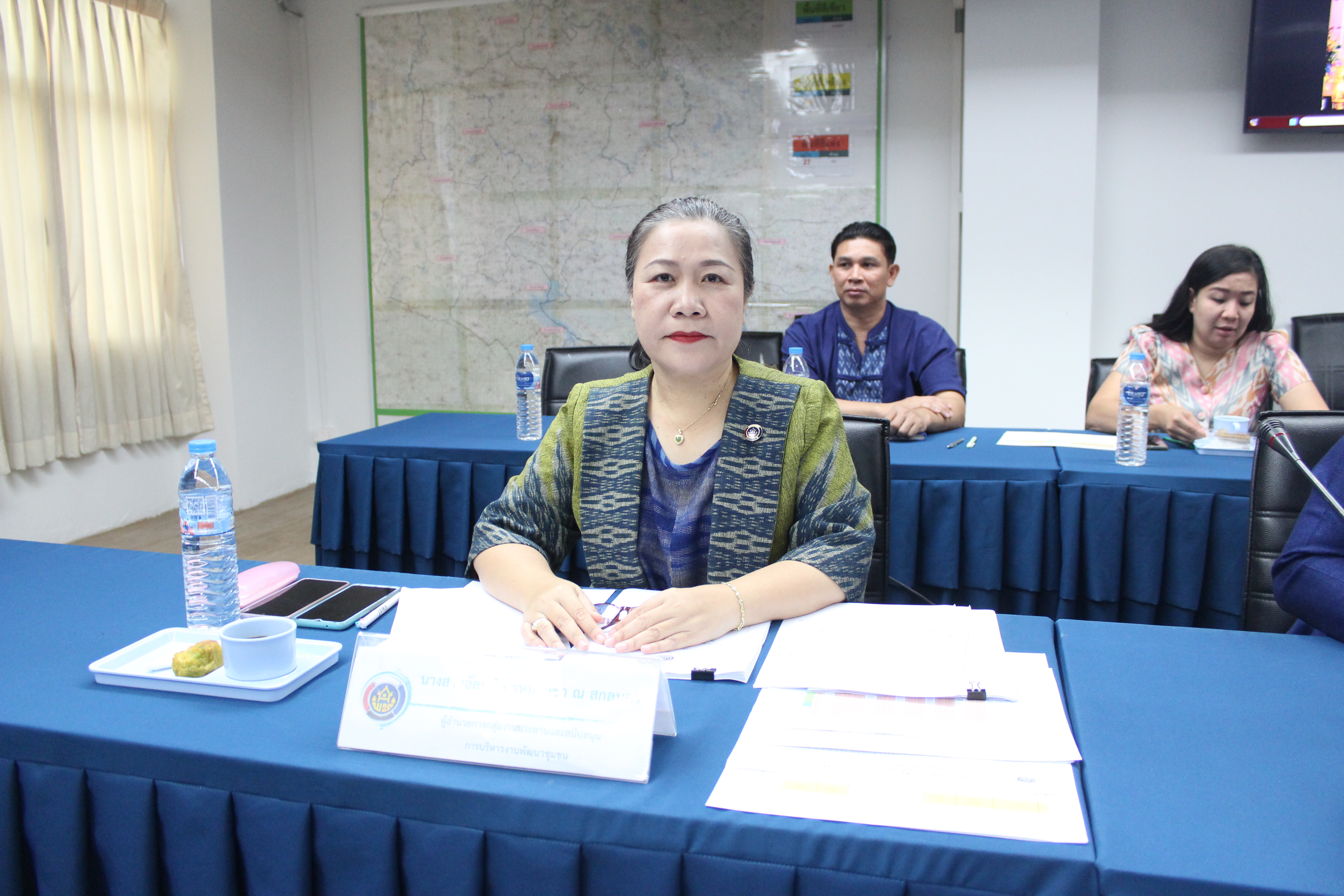 พช.สกลนคร : ประชุมผู้บริหารและนักวิชาการพัฒนาชุมชนจังหวัดสกลนคร ครั้งที่ 11/2566