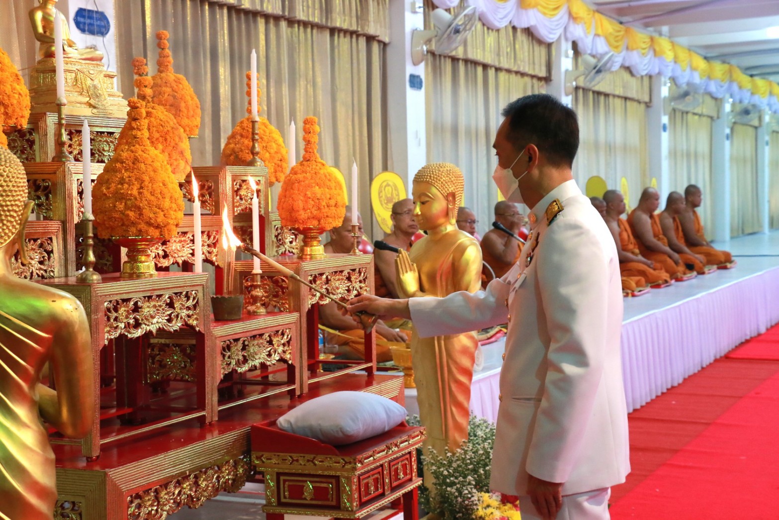 📢พช.สกลนคร : ร่วมพิธีสวดพระพุทธมนต์และทำบุญตักบาตรถวายพระราชกุศล เนื่องในวันสมเด็จพระเจ้าตากสินมหาราช ประจำปี ๒๕๖๖