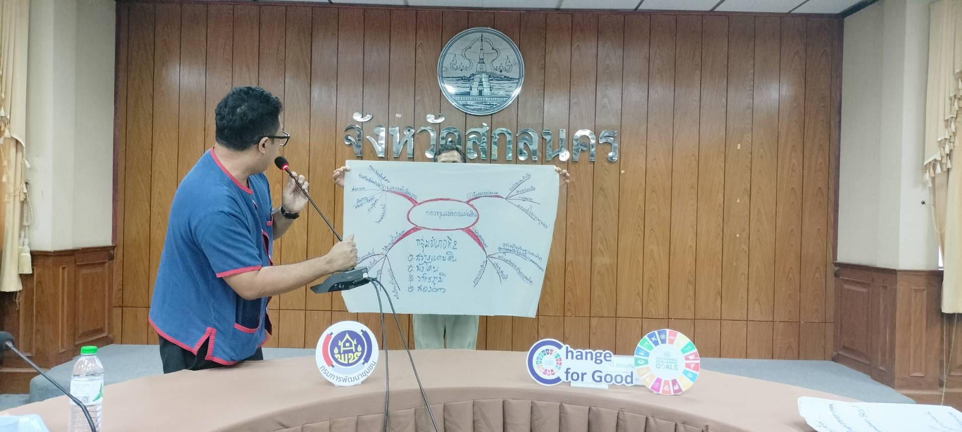 📢จังหวัดสกลนคร : ดำเนินโครงการเพิ่มศักยภาพกองทุนชุมชนเสริมสร้างธรรมาภิบาลและการเข้าถึงแหล่งทุน
