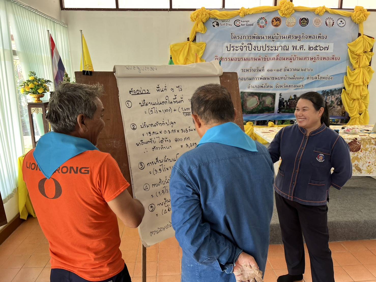 📢จังหวัดสกลนคร : สร้างผู้นำพัฒนา (Change Leader) ตามโครงการพัฒนาหมู่บ้านเศรษฐกิจพอเพียง กิจกรรมอบรมแกนนำขับเคลื่อนหมู่บ้านเศรษฐกิจพอเพียง