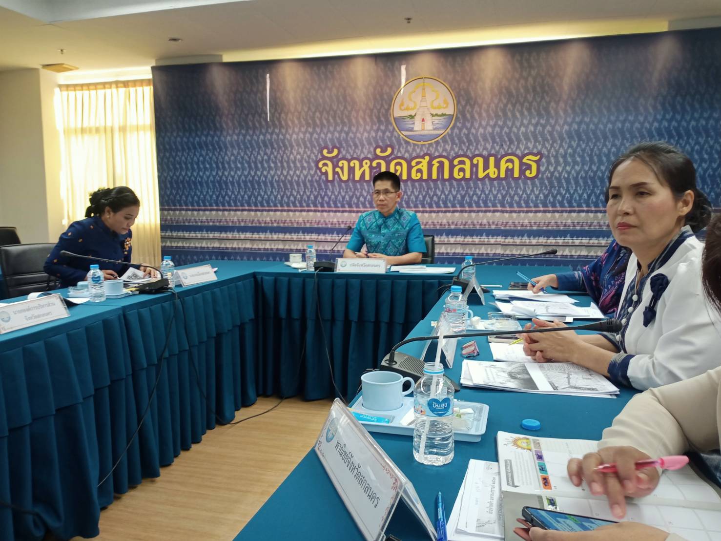 พช.สกลนคร : ร่วมประชุมพิจารณาแผนงาน Maha Songkran World Festival